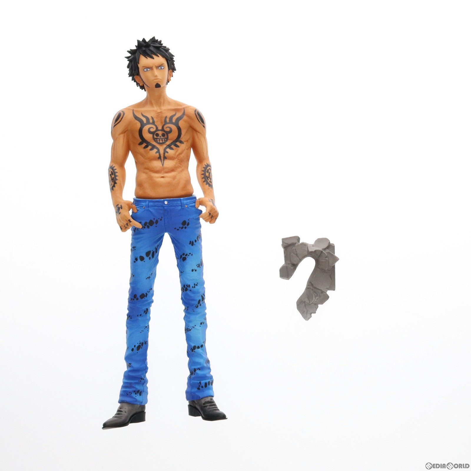 【中古即納】[FIG] トラファルガー・ロー(ブルー) ワンピース KING OF ARTIST THE TRAFALGAR.LAW-JEANS FREAK ver.- ONE PIECE フィギュア プライズ(36266) バンプレスト(20160121)