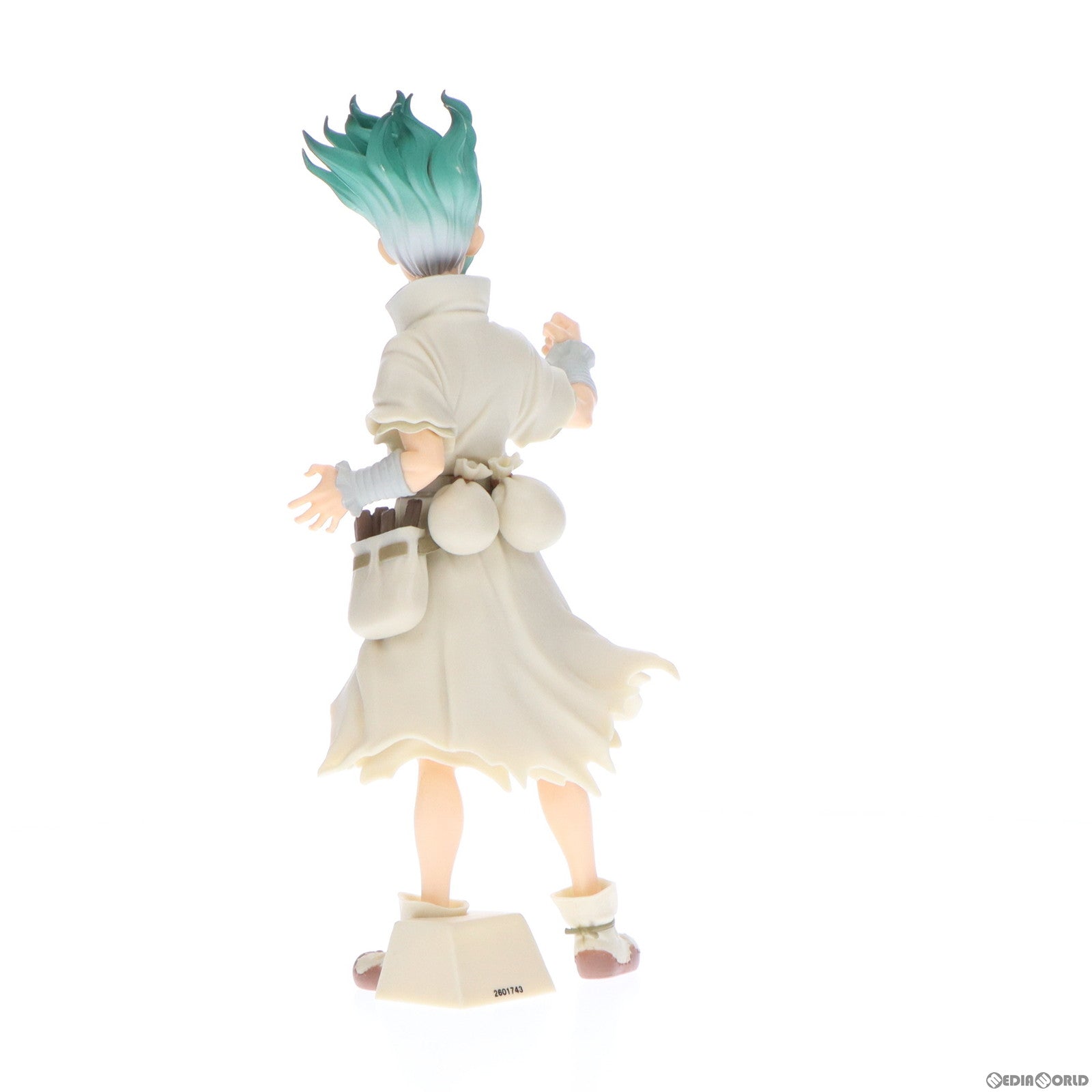 【中古即納】[FIG] 石神千空(いしがみせんくう) Dr.STONE(ドクターストーン) FIGURE of STONE WORLD-造形の科学-七海龍水 石神千空 フィギュア プライズ(2601743) バンプレスト(20220731)
