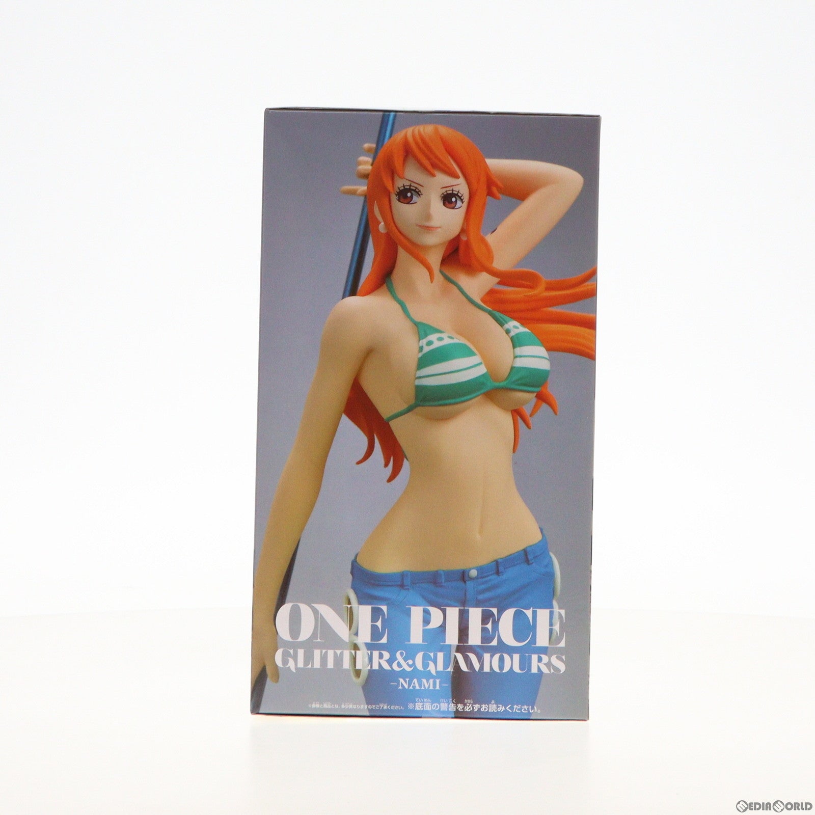 【中古即納】[FIG] ナミ A(衣装濃) ワンピース GLITTER GLAMOURS -NAMI- ONE PIECE フィギュア プライズ(2548171) バンプレスト(20210720)