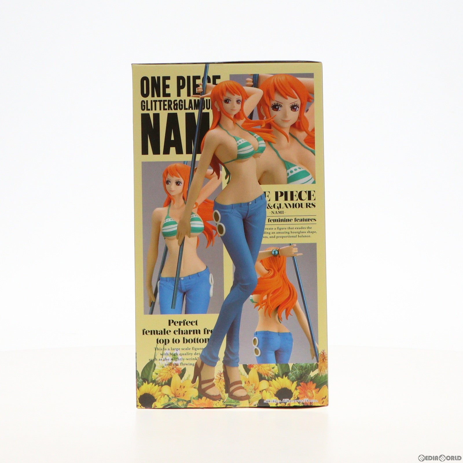 【中古即納】[FIG] ナミ A(衣装濃) ワンピース GLITTER GLAMOURS -NAMI- ONE PIECE フィギュア プライズ(2548171) バンプレスト(20210720)