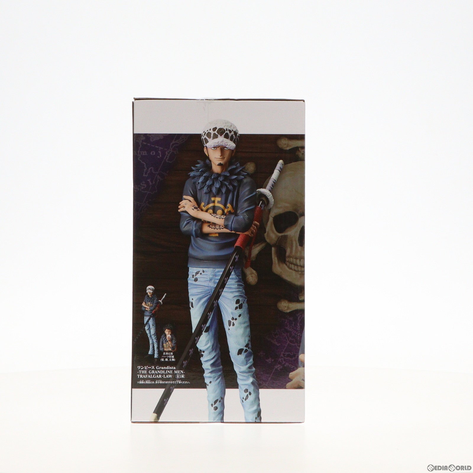 【中古即納】[FIG] トラファルガー・ロー ワンピース Grandista-THE GRANDLINE MEN-TRAFALGAR.LAW ONE PIECE フィギュア プライズ バンプレスト(20180920)