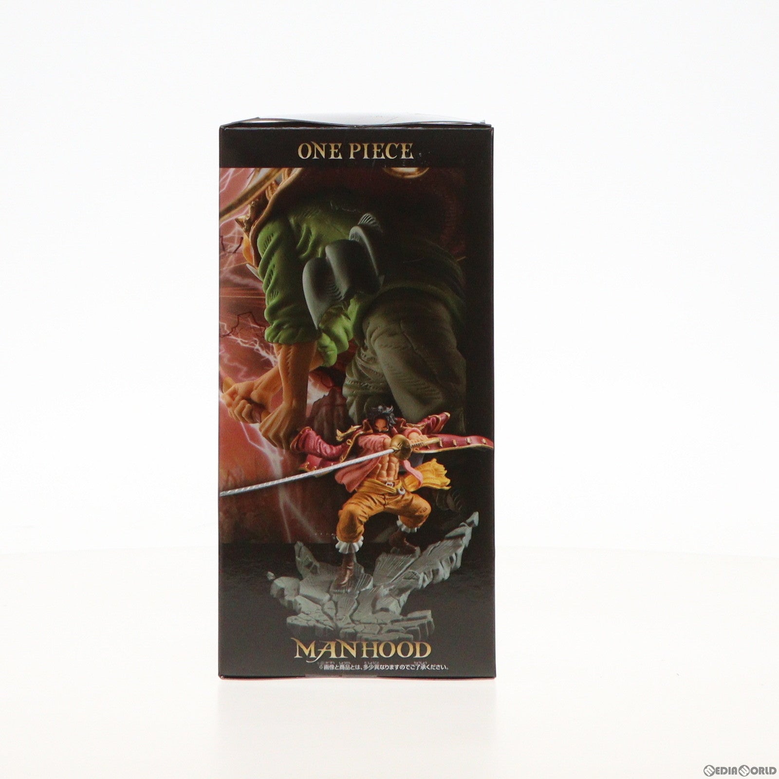 【中古即納】[FIG] ゴール・D・ロジャー(カラフル) ワンピース MANHOOD-GOL.D.ROGER- ONE PIECE フィギュア プライズ(2543558) バンプレスト(20210617)