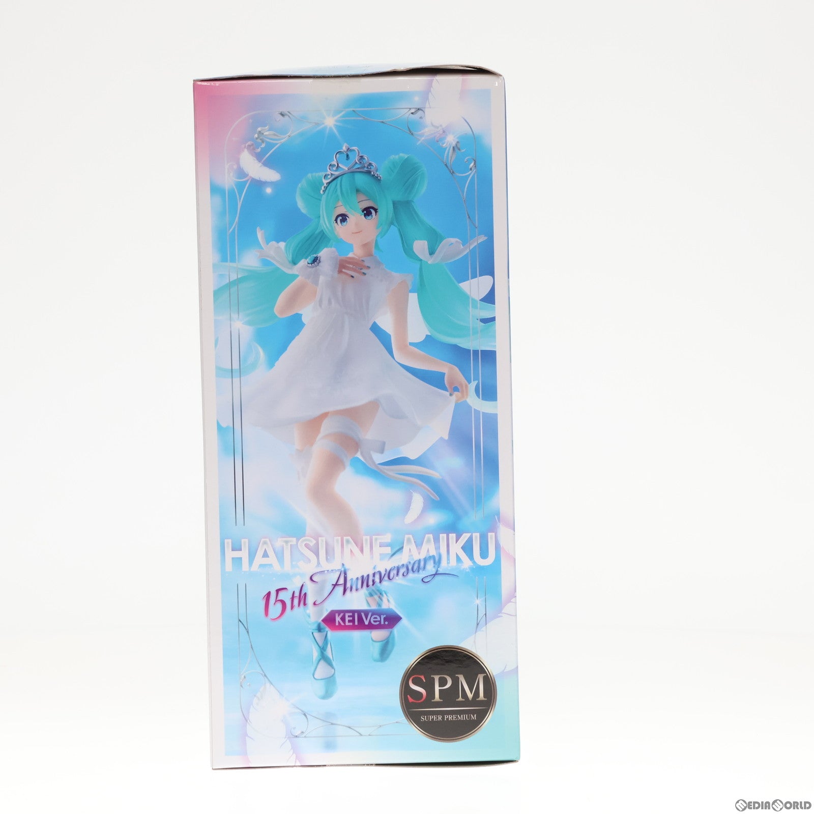 【中古即納】[FIG] 初音ミク キャラクター・ボーカル・シリーズ 01 初音ミク スーパープレミアムフィギュア『初音ミク 15th Anniversary』 KEI Ver. プライズ(1059890) セガ(20220831)