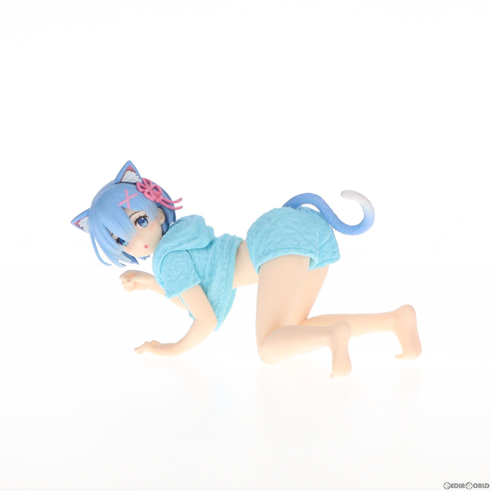 【中古即納】[FIG] レム Re:ゼロから始める異世界生活 Desktop Cute フィギュア レム〜Cat room wear ver.〜 プライズ(451619600) タイトー(20230820)