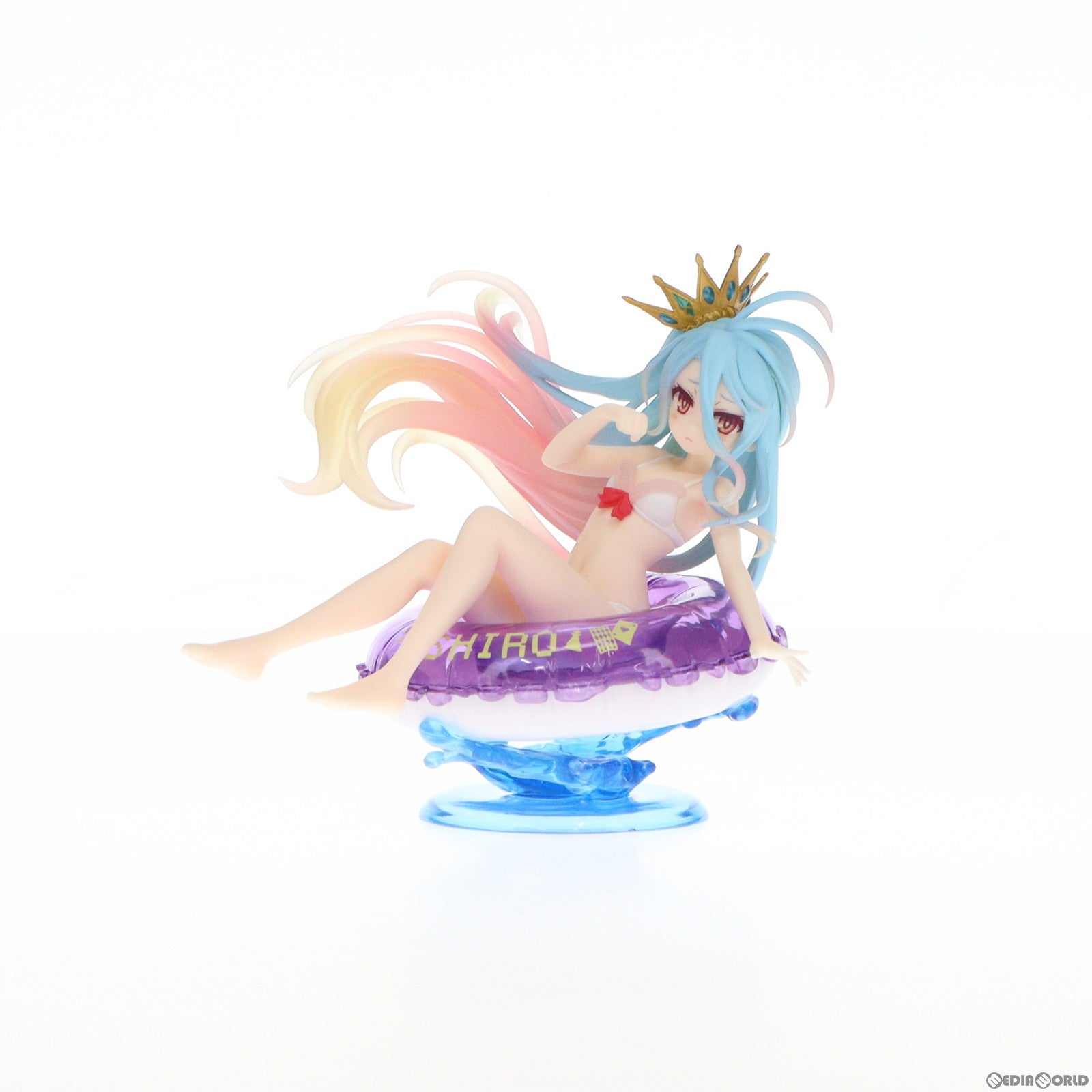 【中古即納】[FIG] 白(しろ) ノーゲーム・ノーライフ Aqua Float Girlsフィギュア 白 フィギュア プライズ(451621300) タイトー(20230820)