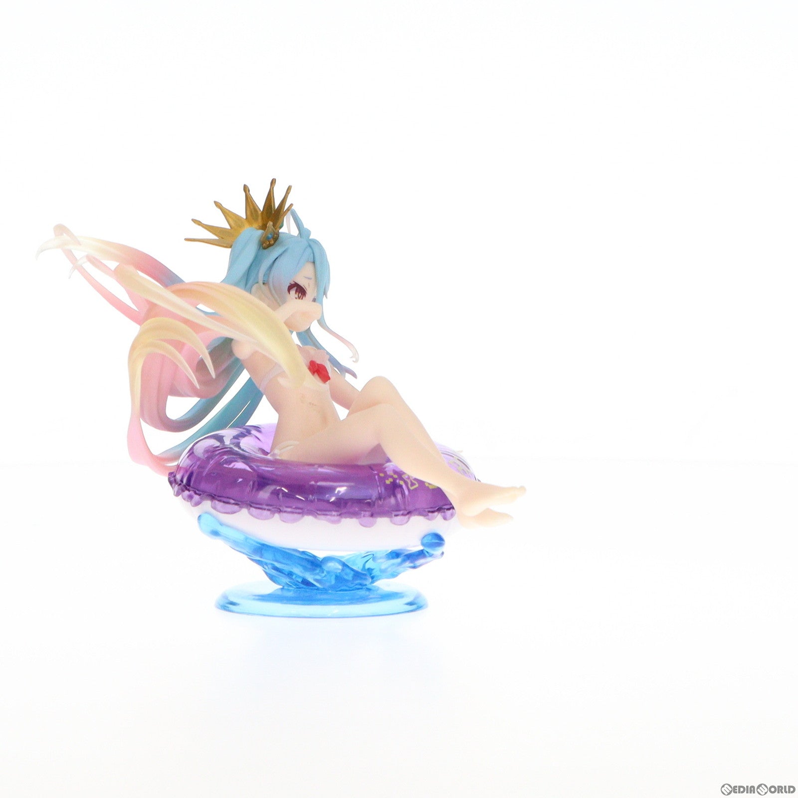【中古即納】[FIG] 白(しろ) ノーゲーム・ノーライフ Aqua Float Girlsフィギュア 白 フィギュア プライズ(451621300) タイトー(20230820)