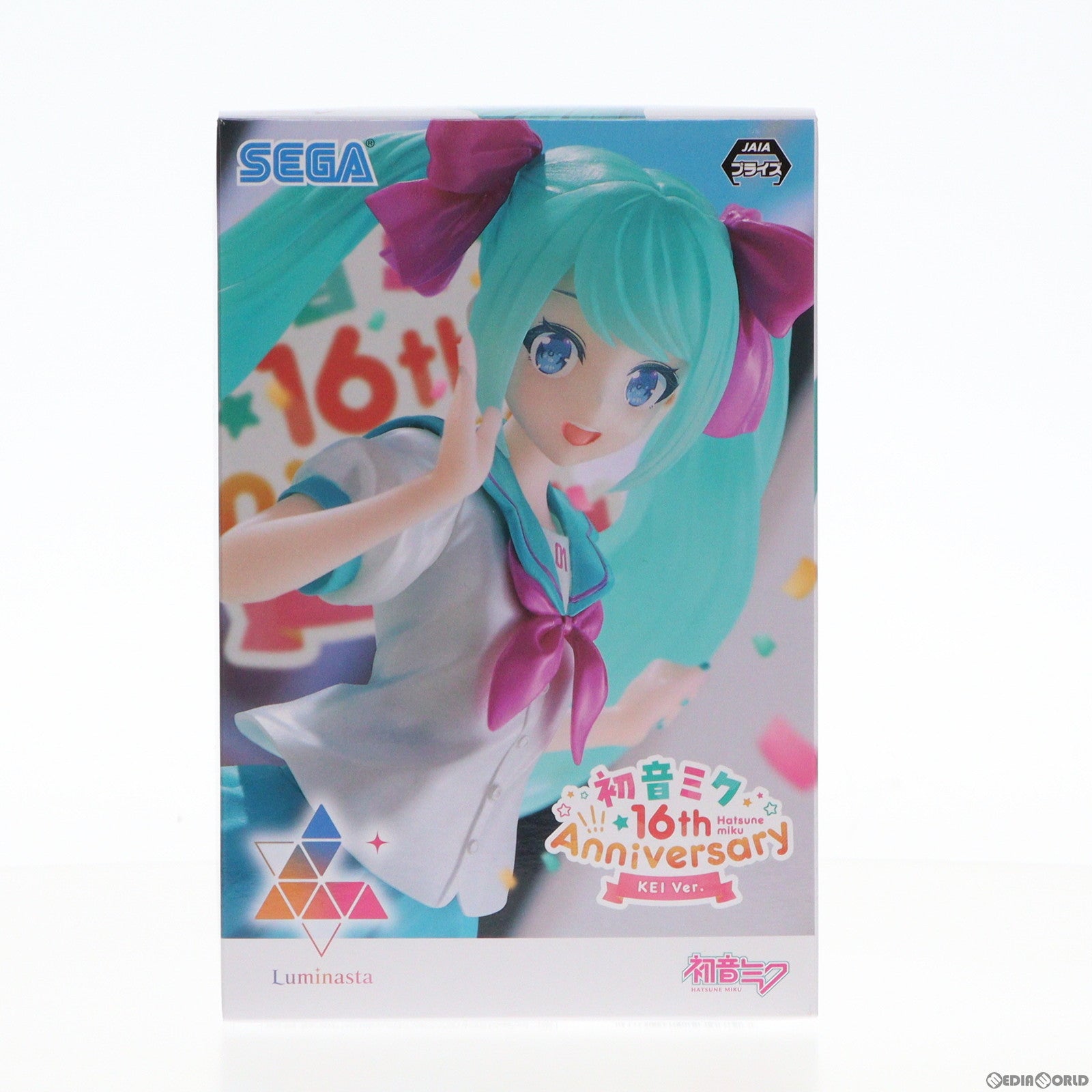 【中古即納】[FIG] Luminasta 初音ミク 16th Anniversary KEI Ver. 初音ミクシリーズ フィギュア プライズ(1103252) セガ(20230820)
