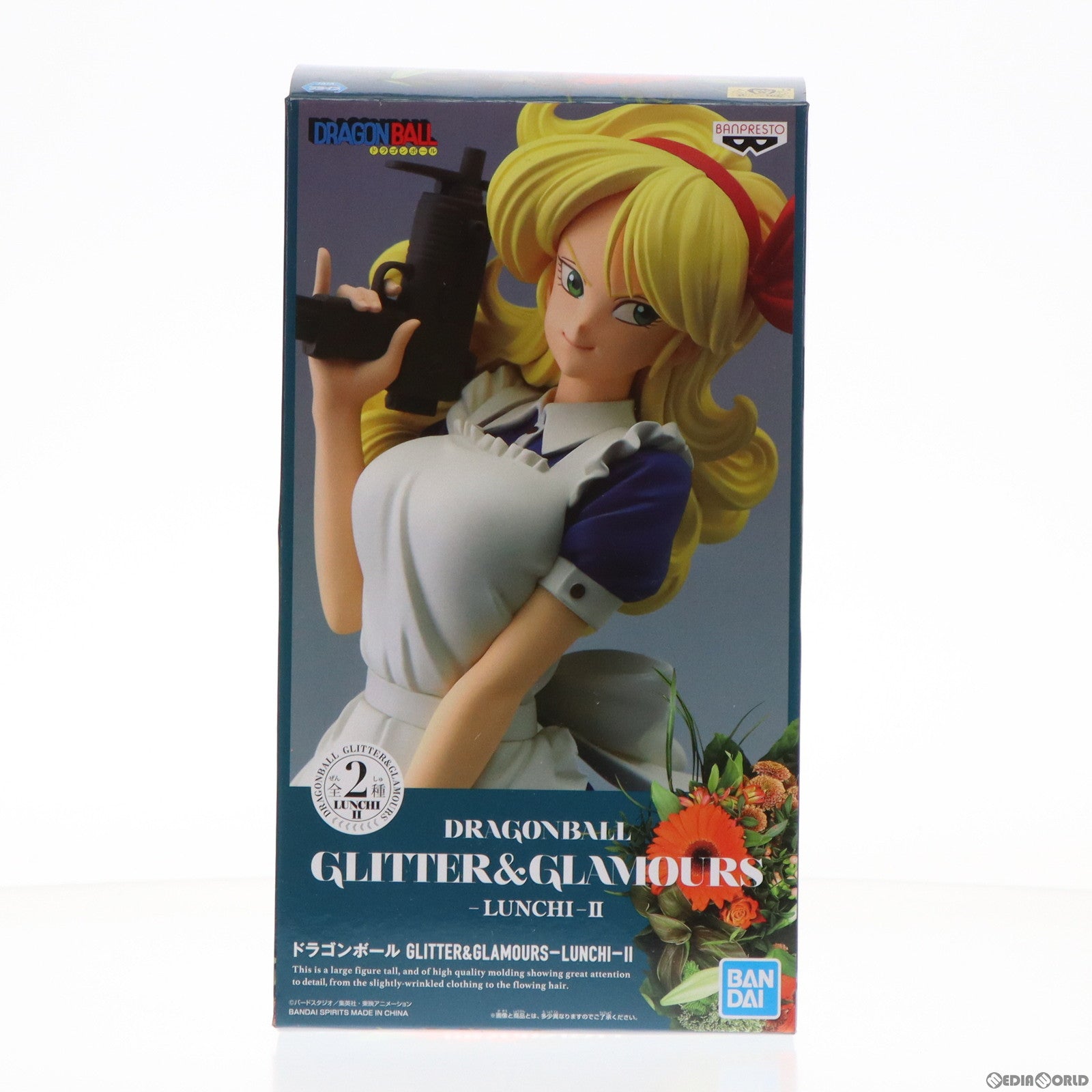 【中古即納】[FIG] ランチ(金髪) ドラゴンボール GLITTER GLAMOURS-LUNCHI- II フィギュア プライズ(81997) バンプレスト(20200430)