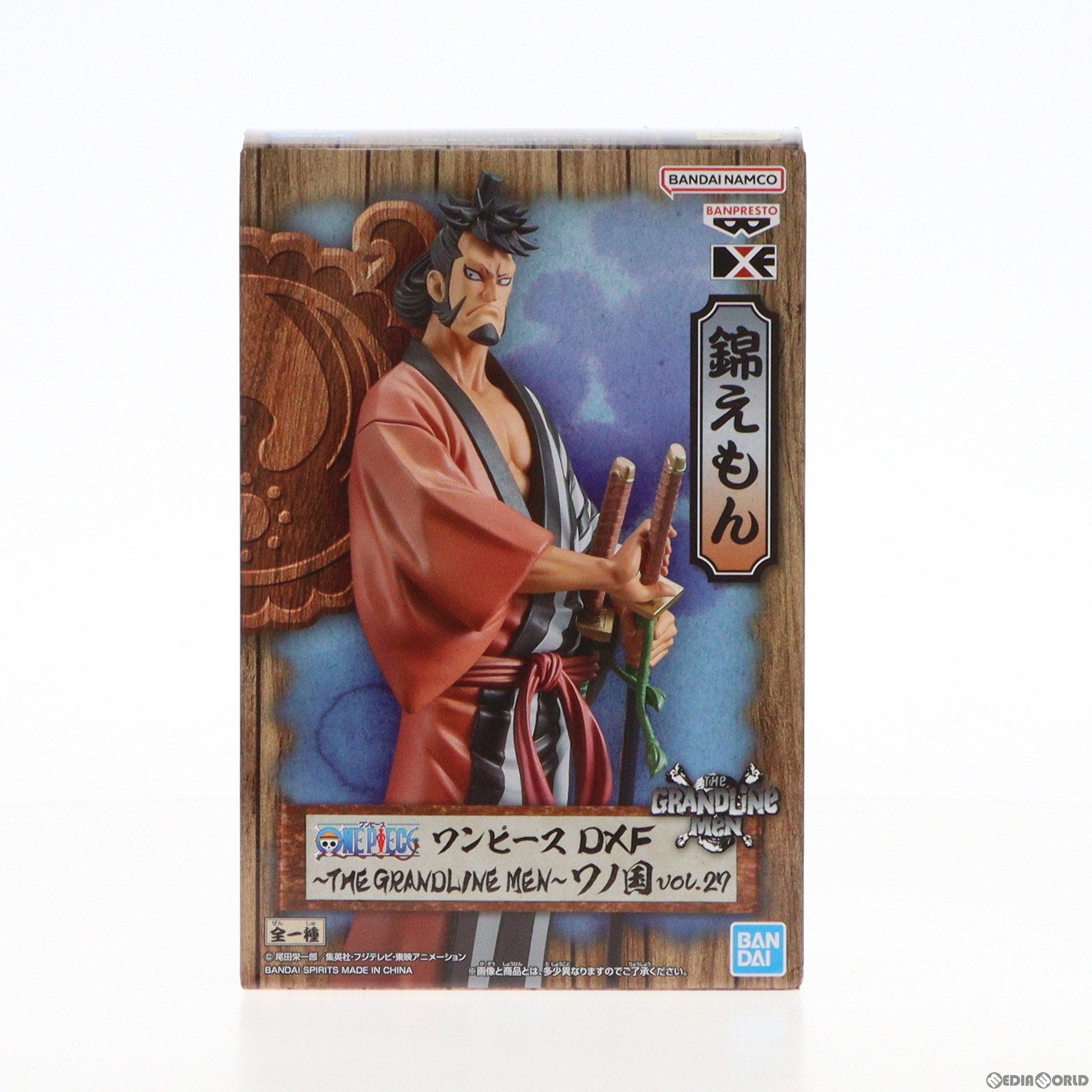 【中古即納】[FIG]錦えもん ワンピース DXF〜THE GRANDLINE MEN〜ワノ国 vol.27 ONE PIECE フィギュア プライズ(2659000) バンプレスト(20230520)