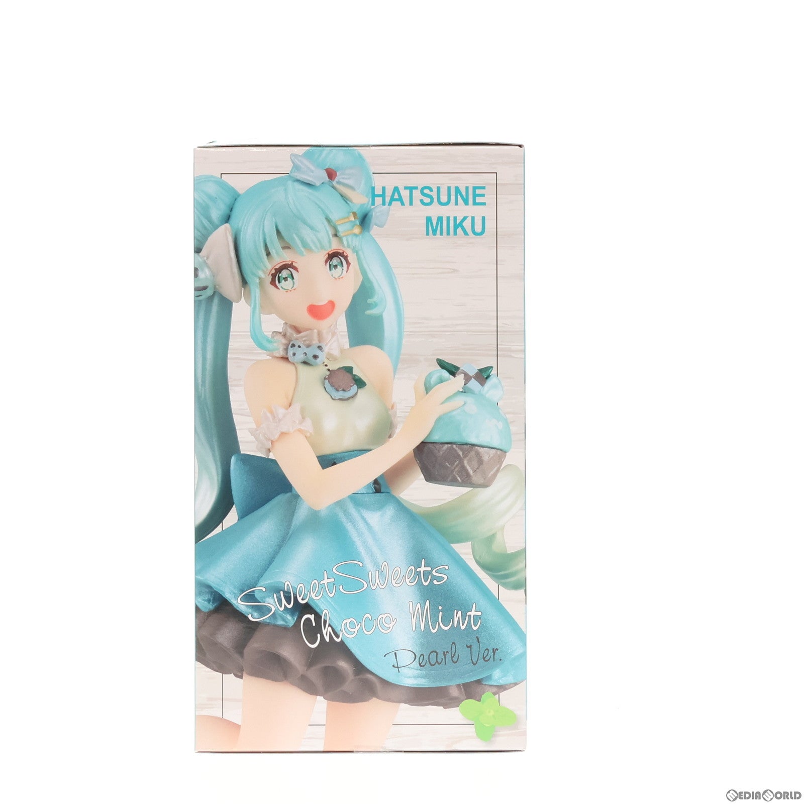 【中古即納】[FIG] 初音ミク キャラクター・ボーカル・シリーズ 01 初音ミク Sweet Sweets フィギュア-チョコミント パールver.- プライズ(AMU-PRZ15588) フリュー(20230920)