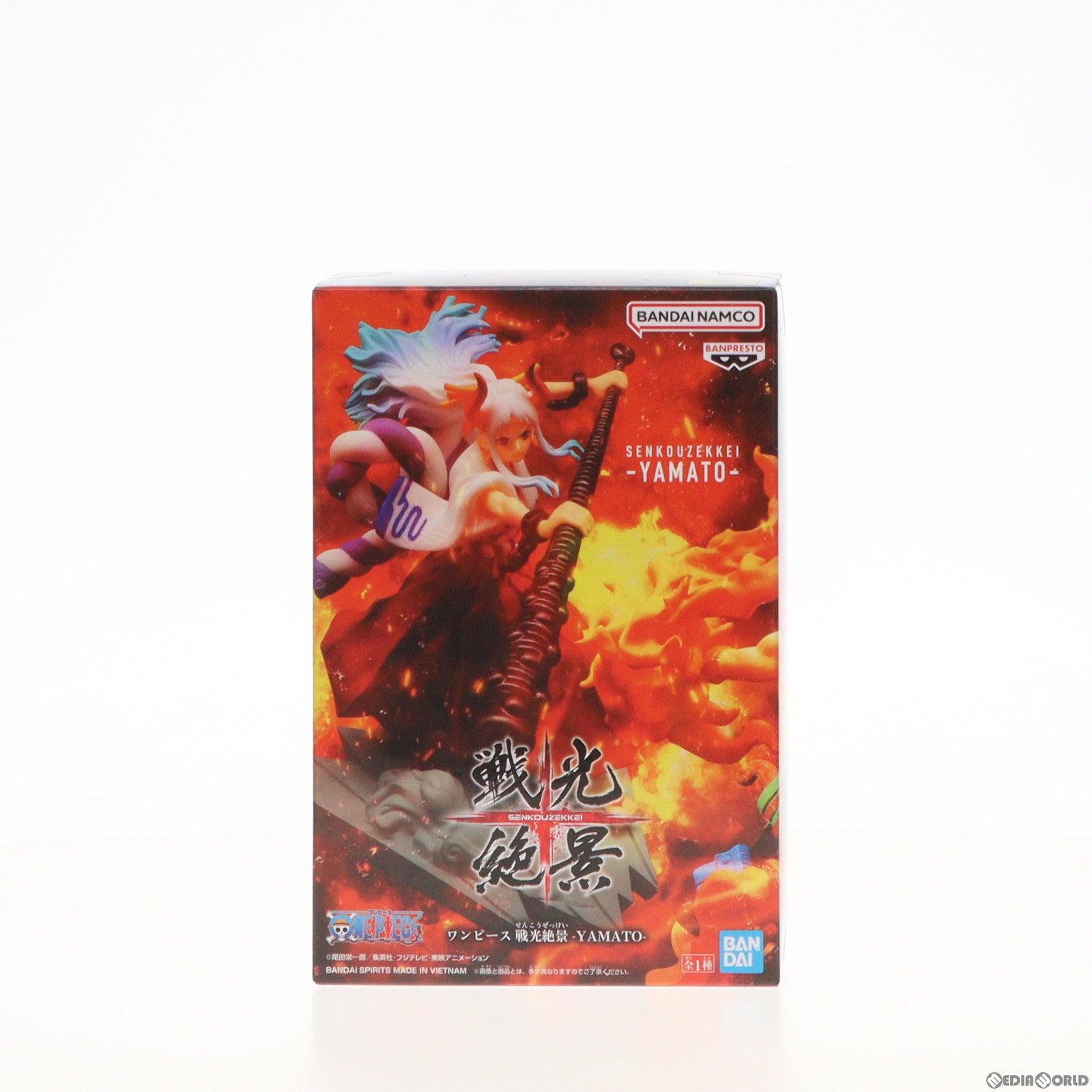 【中古即納】[FIG] ヤマト ワンピース 戦光絶景-YAMATO- ONE PIECE フィギュア プライズ(2591076) バンプレスト(20230131)