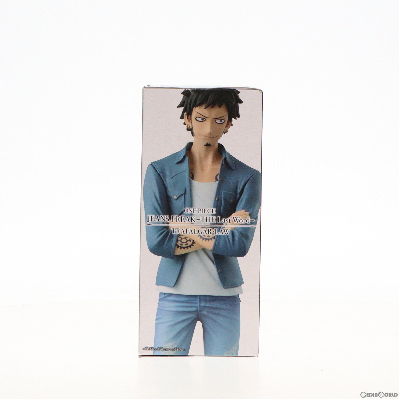 【中古即納】[FIG] トラファルガー・ロー ONE PIECE(ワンピース) JEANS FREAK-THE Last Word- 〜TRAFALGAR・LAW〜 フィギュア プライズ(37190) バンプレスト(20170314)