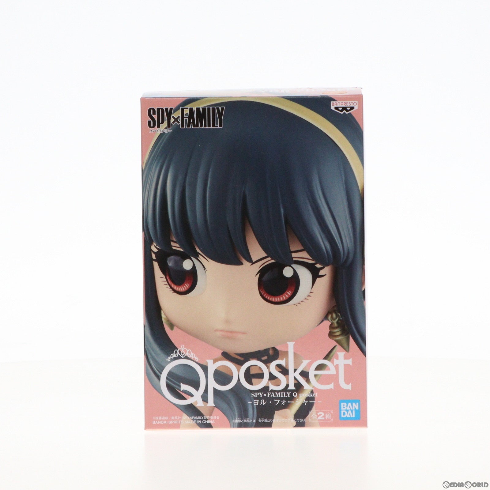 【中古即納】[FIG]ヨル・フォージャー B(衣装淡) SPY×FAMILY(スパイファミリー) Q posket-ヨル・フォージャー- フィギュア  プライズ(2601176) バンプレスト(20220731)