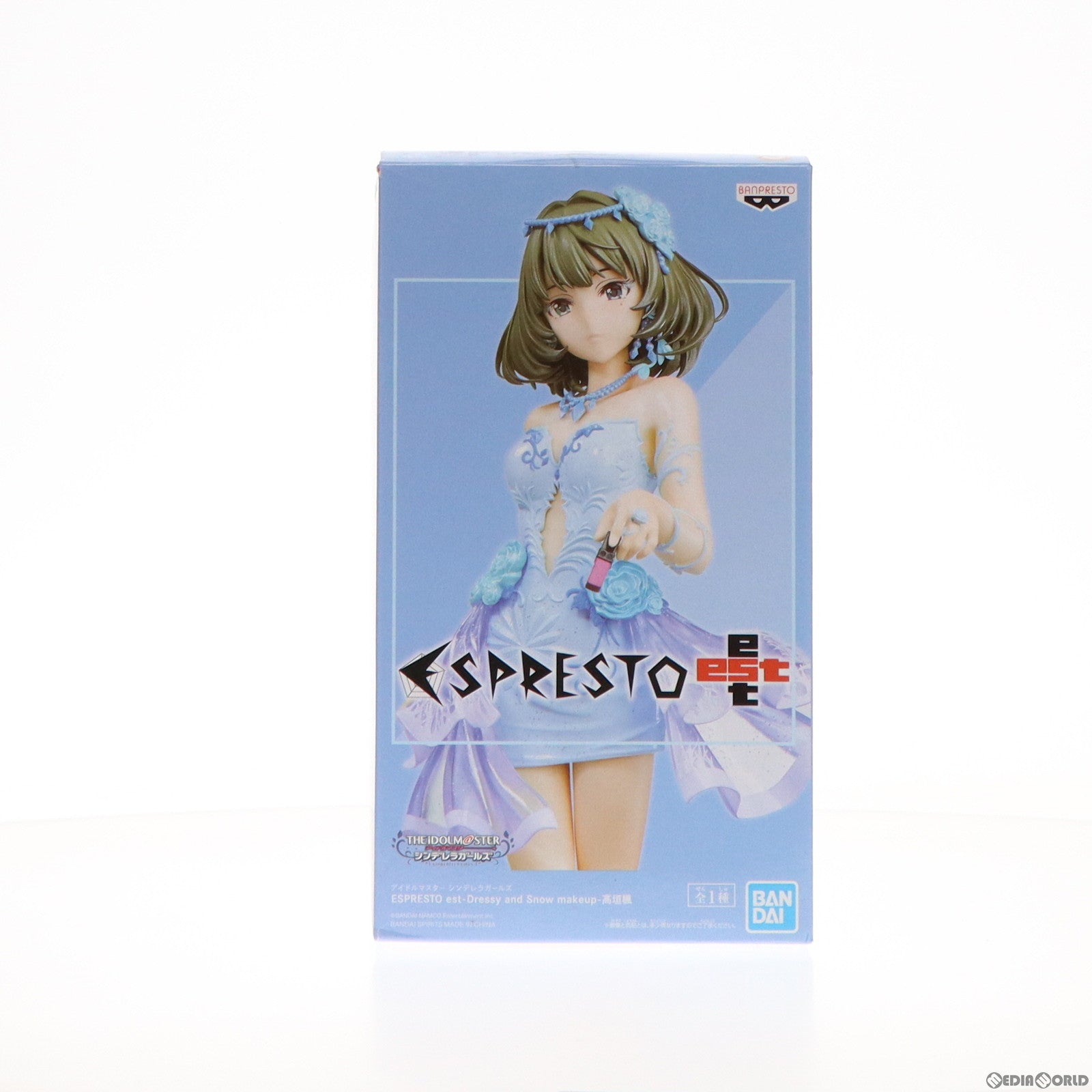 【中古即納】[FIG]高垣楓(たかがきかえで) ESPRESTO est-Dressy and Snow makeup-高垣楓 アイドルマスター シンデレラガールズ フィギュア プライズ(2555371) バンプレスト(20210730)