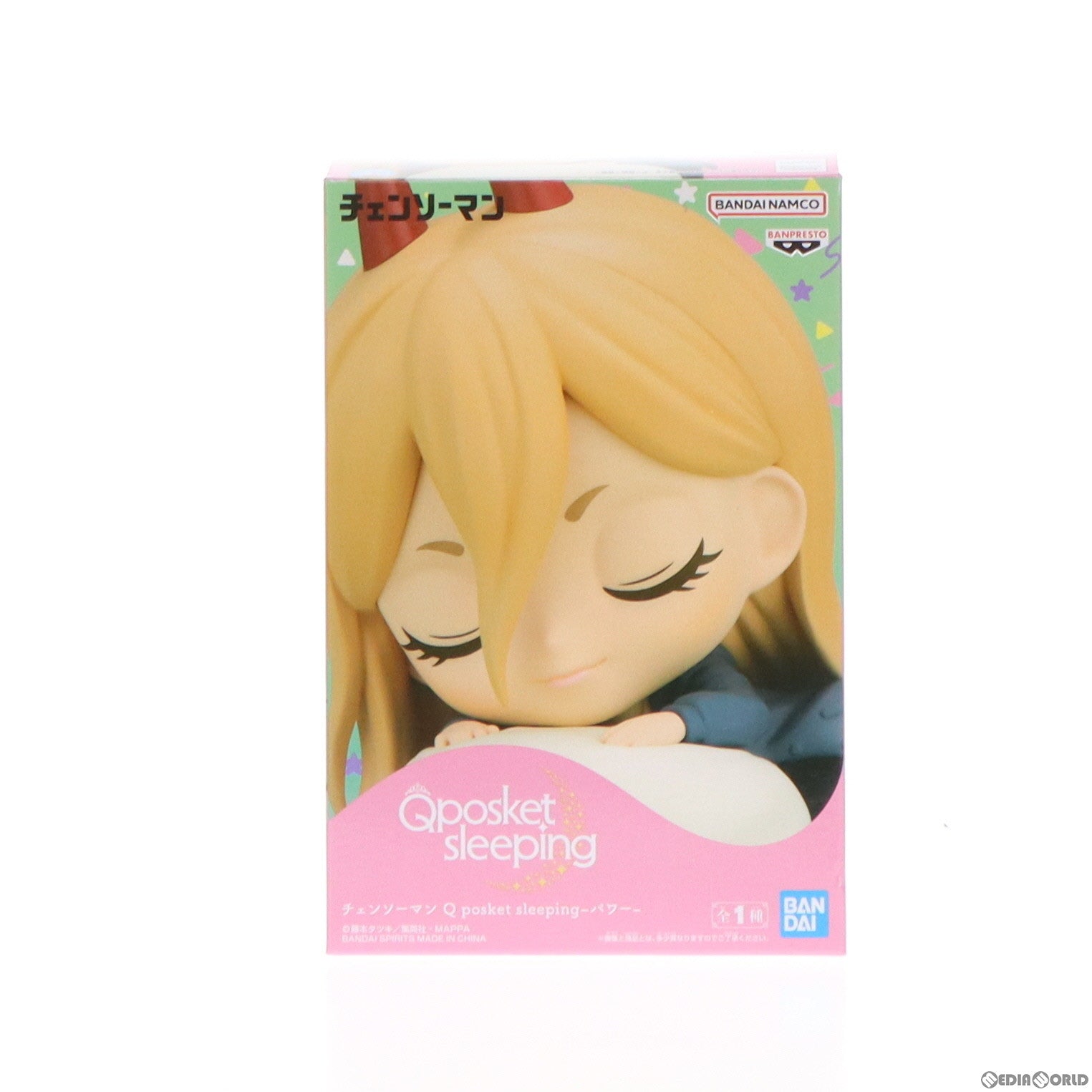 【中古即納】[FIG] パワー チェンソーマン Q posket sleeping-パワー- フィギュア プライズ(2679027) バンプレスト(20231120)