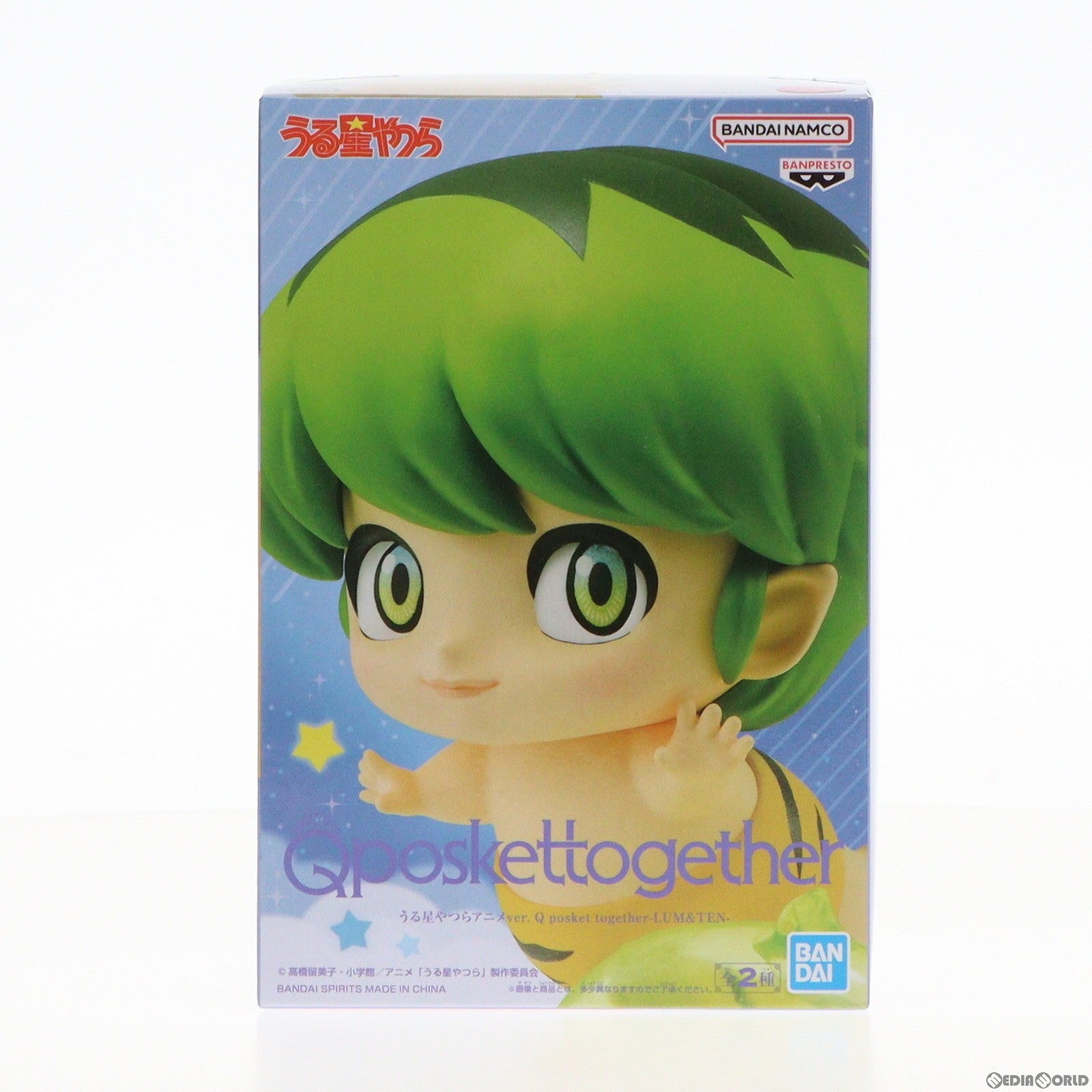 【中古即納】[FIG] テン うる星やつら アニメver. Q posket together-LUM TEN- フィギュア プライズ(2672891) バンプレスト(20240120)