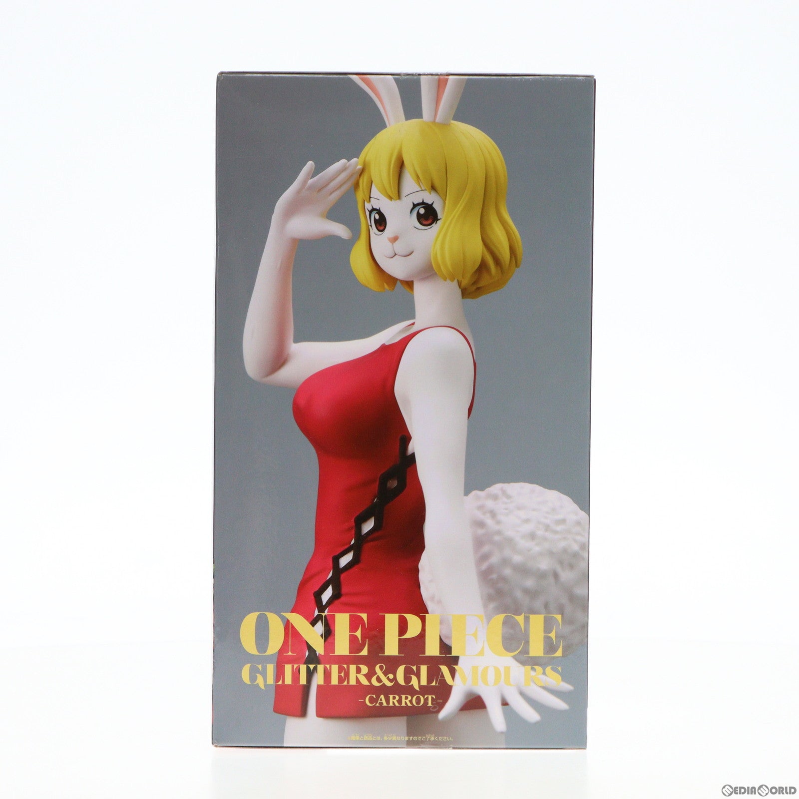 中古即納】[FIG]キャロット B(衣装レッド) ワンピース GLITTER&GLAMOURS -CARROT- ONE PIECE フィギュア  プライズ(2595034) バンプレスト