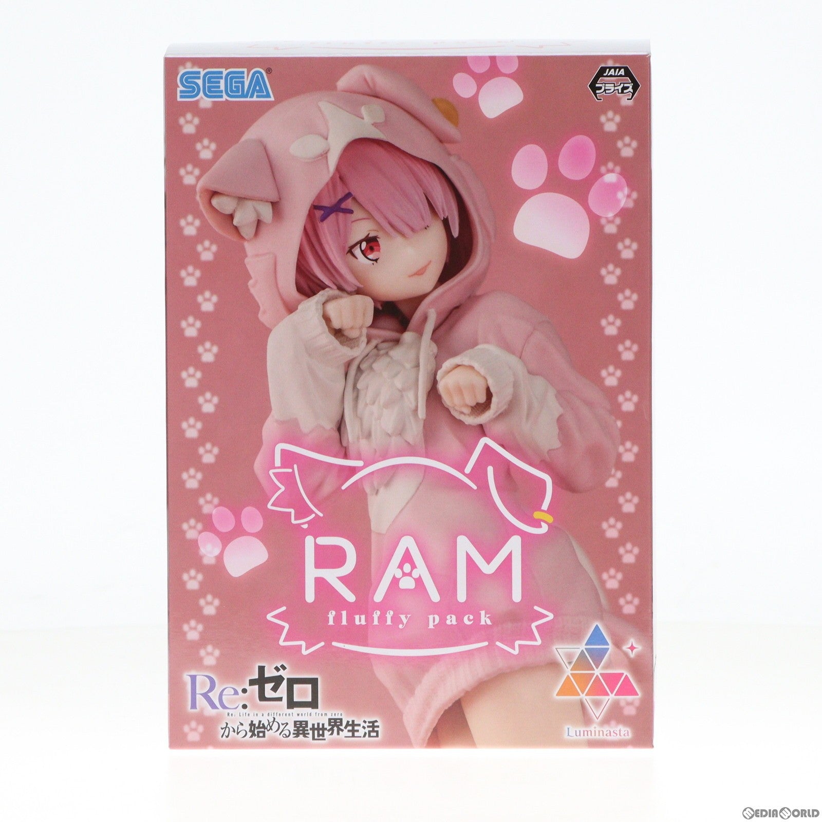 【中古即納】[FIG]ラム Re:ゼロから始める異世界生活 Luminasta『ラム』-もふもふパック- フィギュア プライズ(1104409) セガ(20231120)