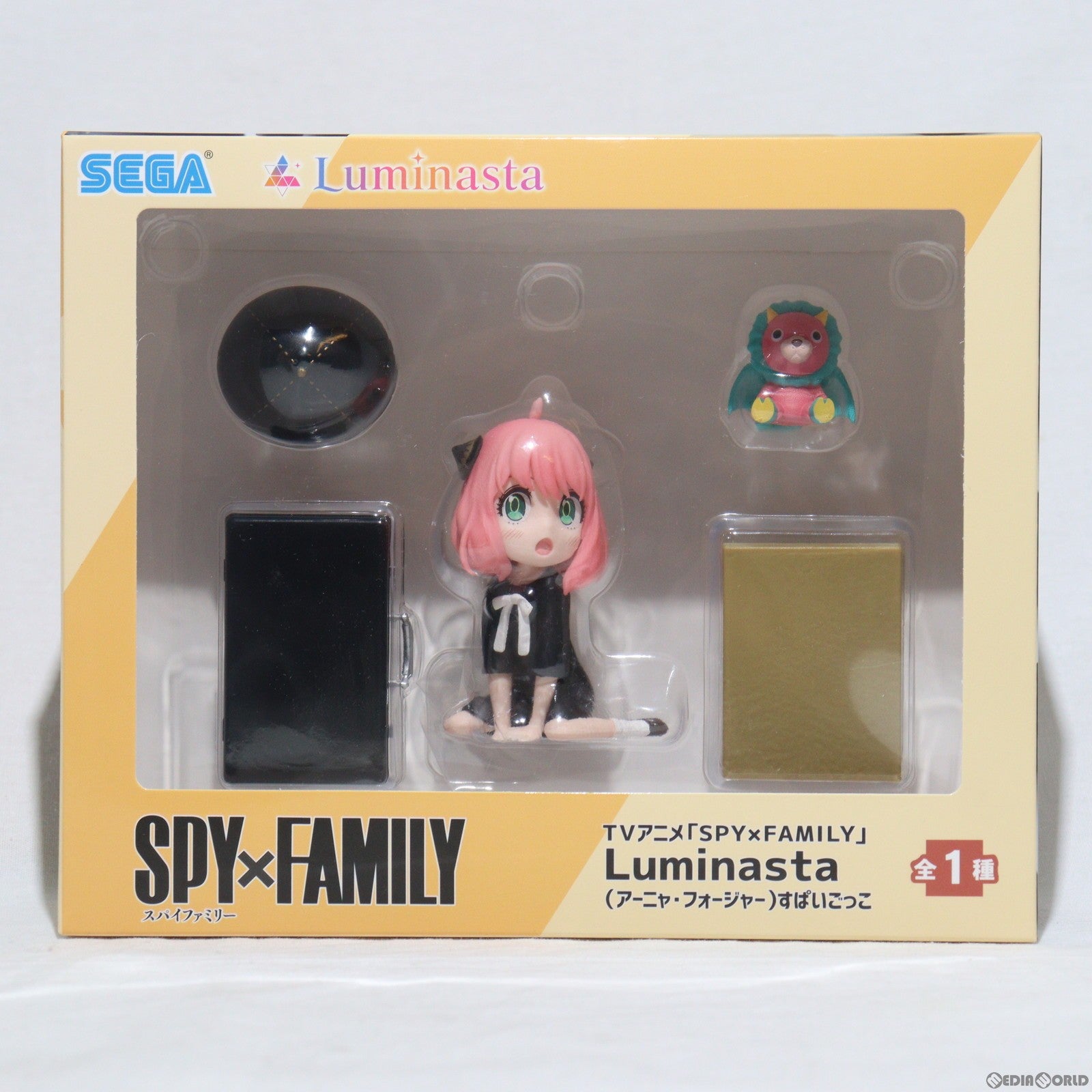 【中古即納】[FIG] Luminasta アーニャ・フォージャー すぱいごっこ SPY×FAMILY(スパイファミリー) フィギュア プライズ(1103729) セガ(20230930)