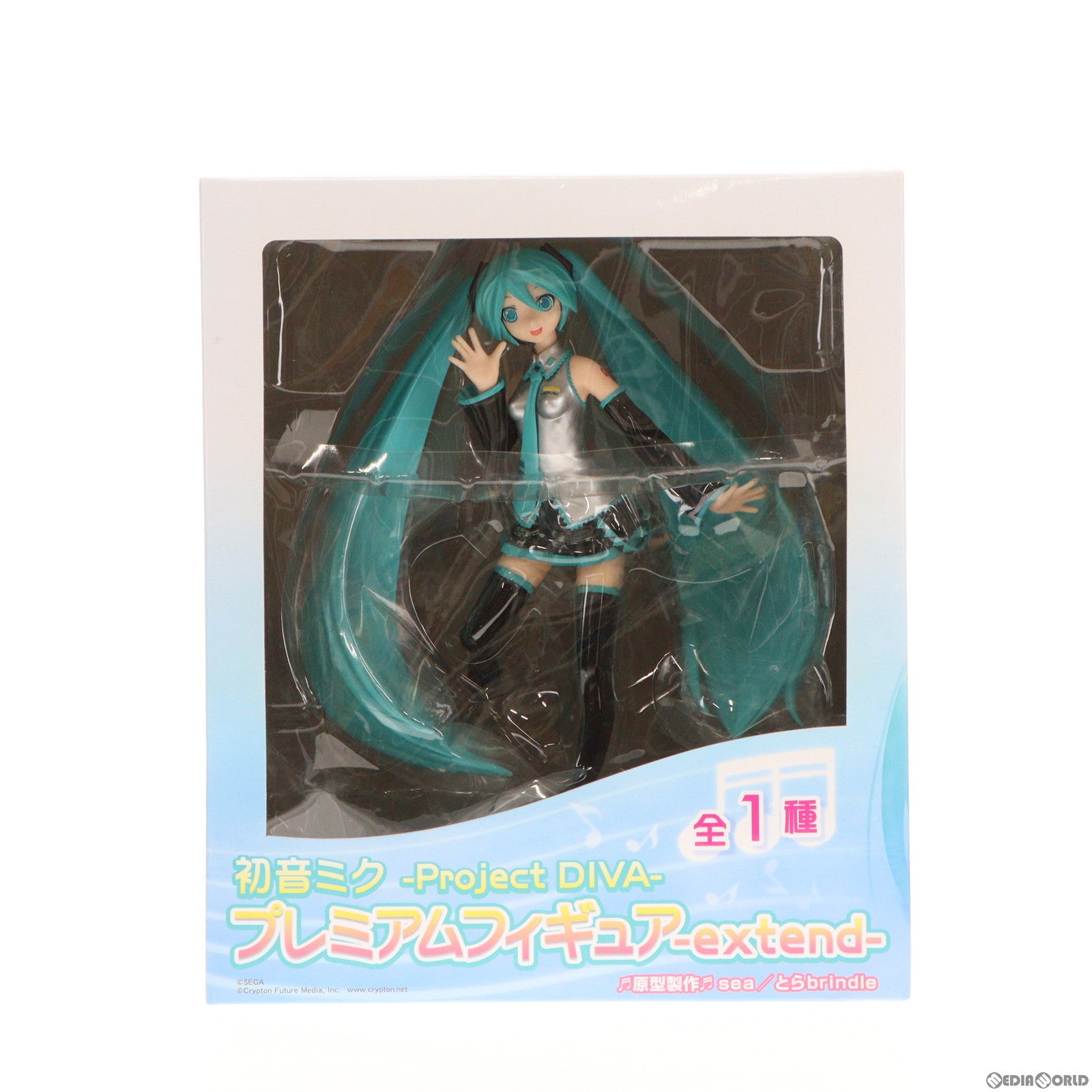 【中古即納】[FIG] 初音ミク-Project DIVA- プレミアムフィギュア-extend- プライズ(24434) セガ(20120831)