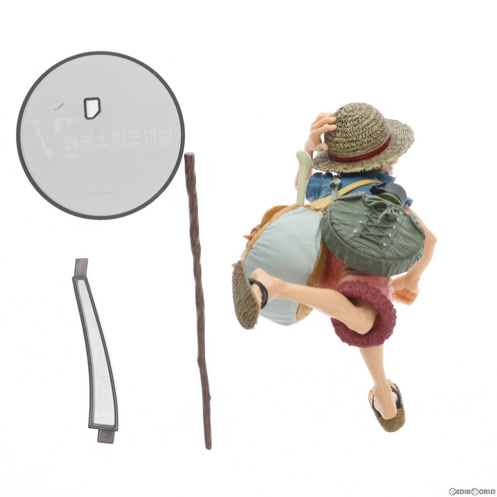 【中古即納】[FIG]モンキー・D・ルフィ ワンピース SCultures BIG 造形王頂上決戦4 vol.1 ONE PIECE フィギュア プライズ(49760) バンプレスト(20150810)