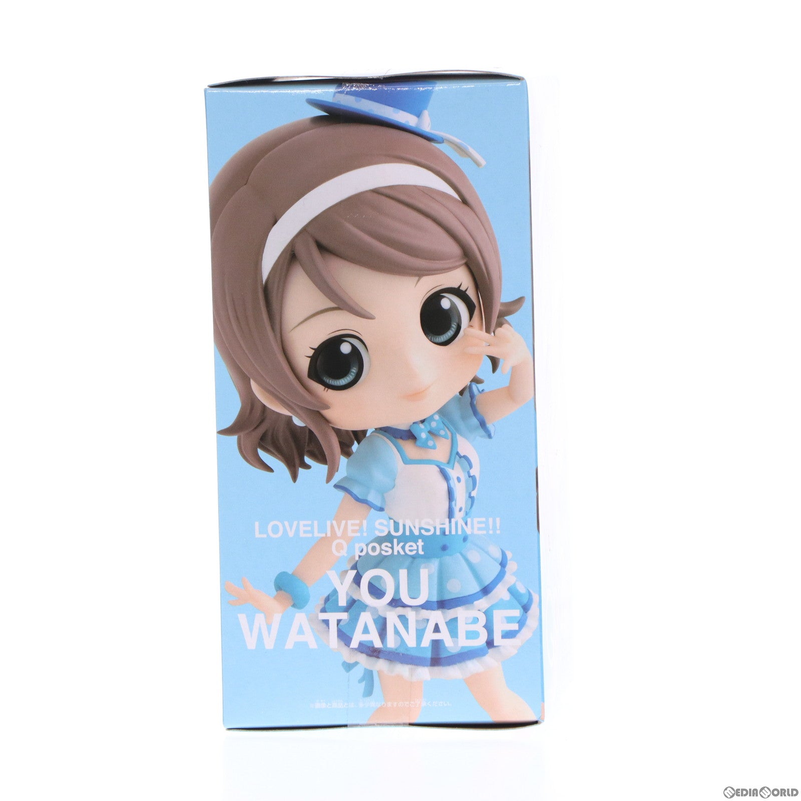 【中古即納】[FIG]渡辺曜(わたなべよう)(A 衣装濃) ラブライブ!サンシャイン!! Q posket-想いよひとつになれ 渡辺曜- フィギュア プライズ(82580) バンプレスト(20201210)