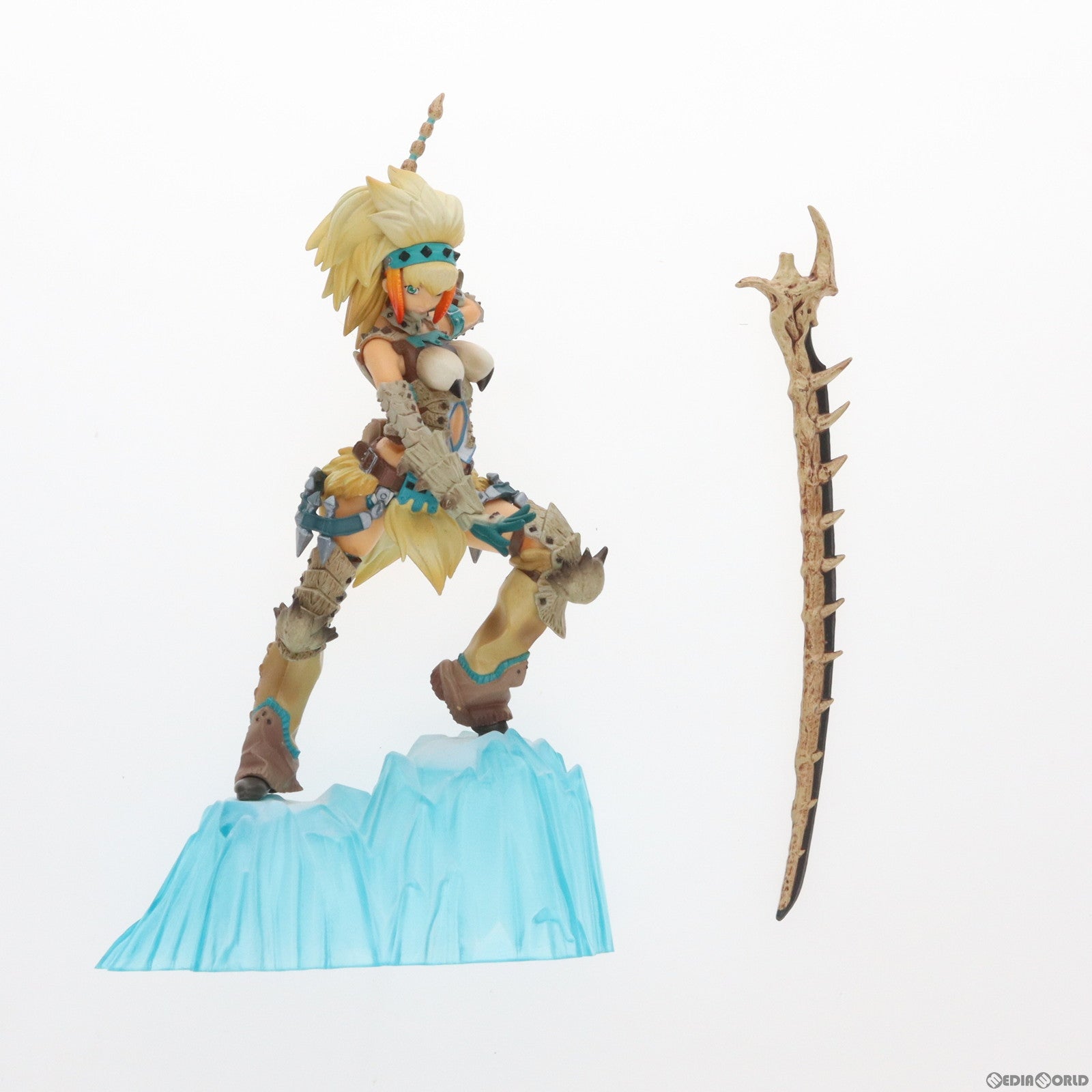 【中古即納】[FIG] DXハンターフィギュア ベリオシリーズ・女剣士 モンスターハンター プライズ(47394) バンプレスト(20110331)