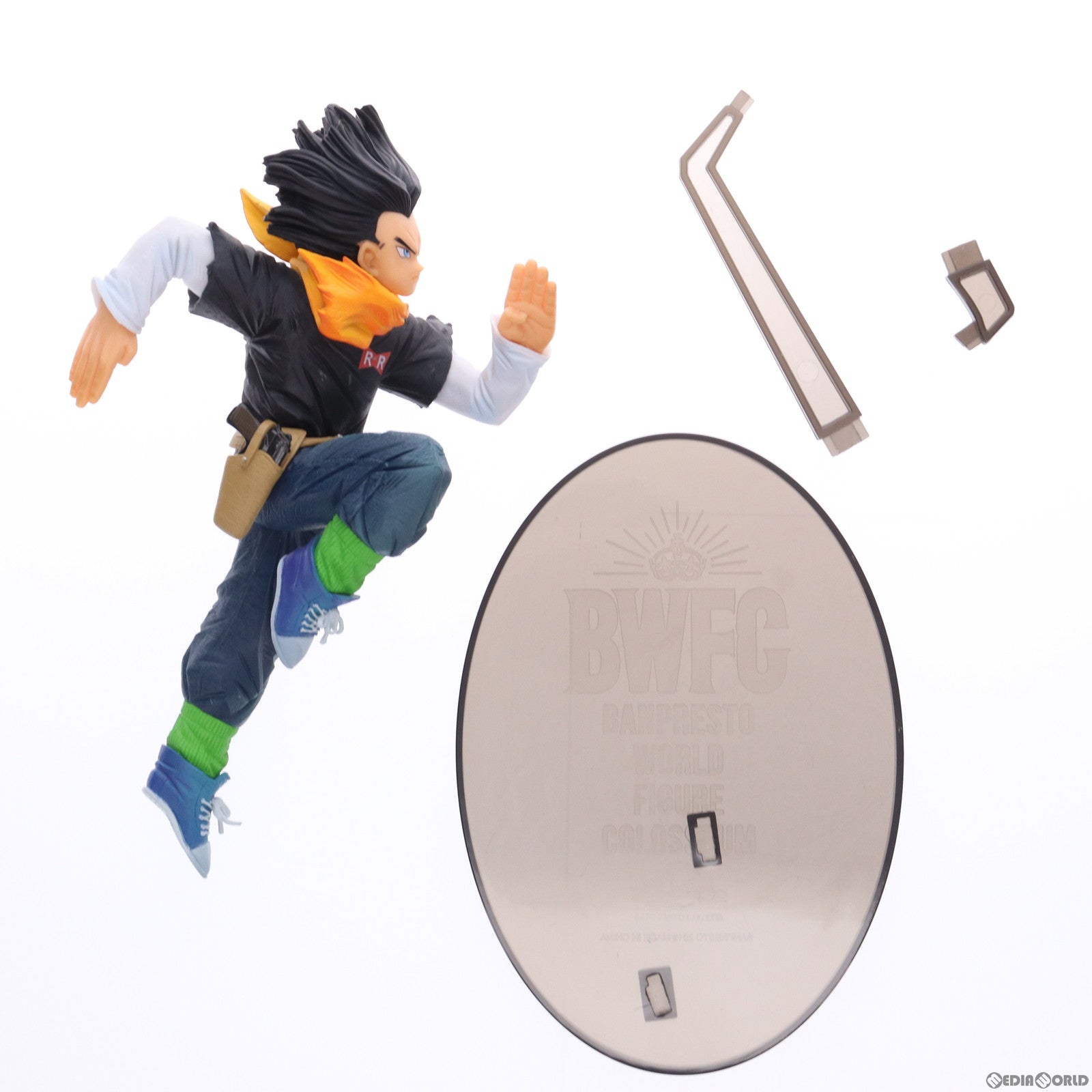 【中古即納】[FIG]人造人間17号(通常カラーver.) ドラゴンボールZ BANPRESTO WORLD FIGURE COLOSSEUM 造形天下一武道会2 其之三 フィギュア プライズ(39262) バンプレスト(20190420)