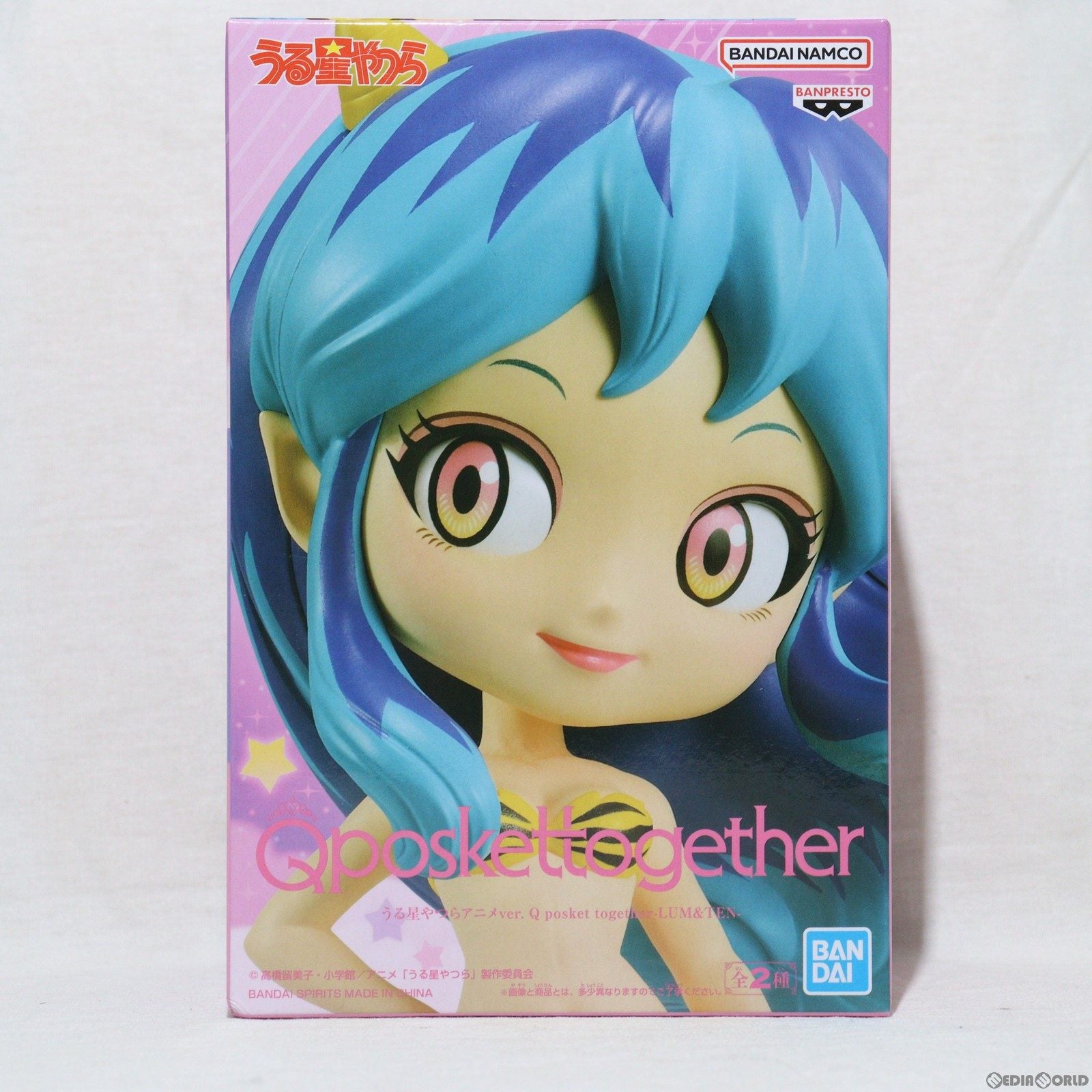 【中古即納】[FIG] ラム うる星やつら アニメver. Q posket together-LUM TEN- フィギュア プライズ(2672891) バンプレスト(20240120)