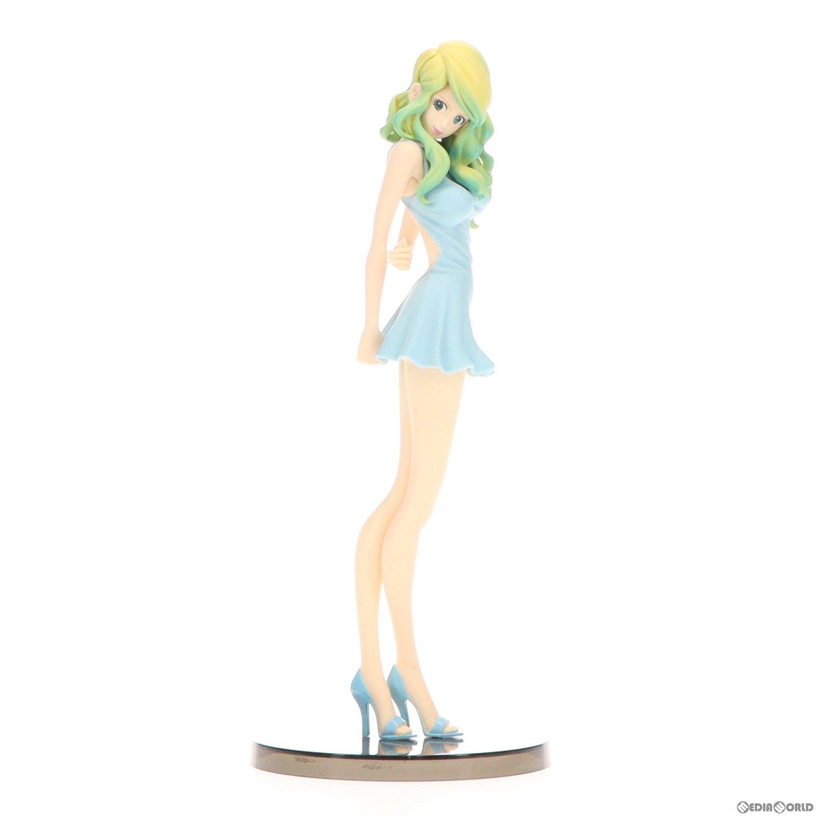 【中古即納】[FIG] レベッカ・ロッセリーニ(ブルー) ルパン三世 GROOVY BABY SHOT III フィギュア プライズ(36687) バンプレスト(20160913)