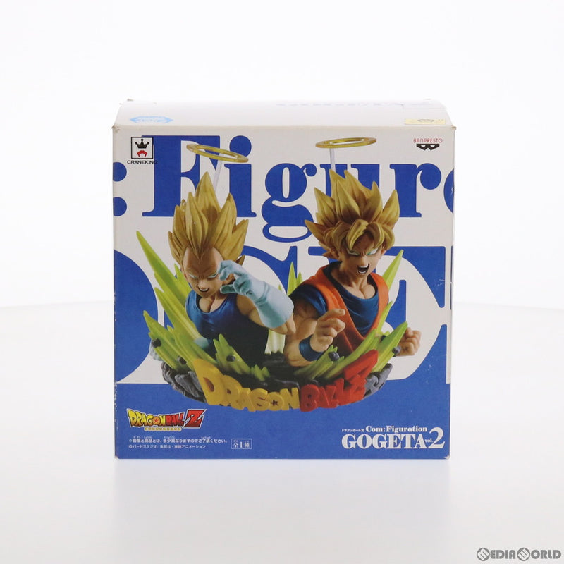 【中古即納】[FIG]超サイヤ人孫悟空&超サイヤ人ベジータ ドラゴンボールZ Com:Figuration GOGETA vol.2 フィギュア  プライズ(37768) バンプレスト(20171012)