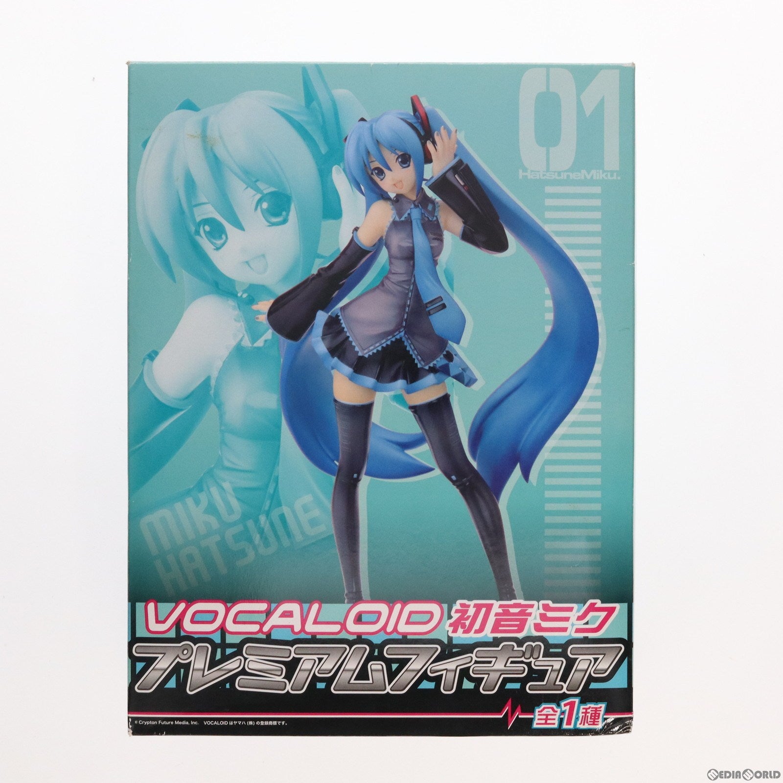 【中古即納】[FIG] 初音ミク キャラクター・ボーカル・シリーズ01 初音ミク プレミアムフィギュア プライズ(20575) セガ(20100430)