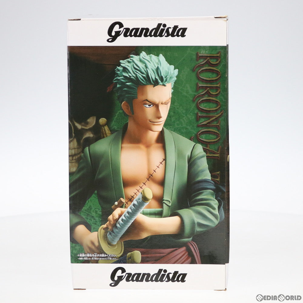 【中古即納】[FIG]ロロノア・ゾロ ワンピース Grandista-THE GRANDLINE MEN- RORONOA ZORO ONE PIECE フィギュア プライズ(39182) バンプレスト(20190331)