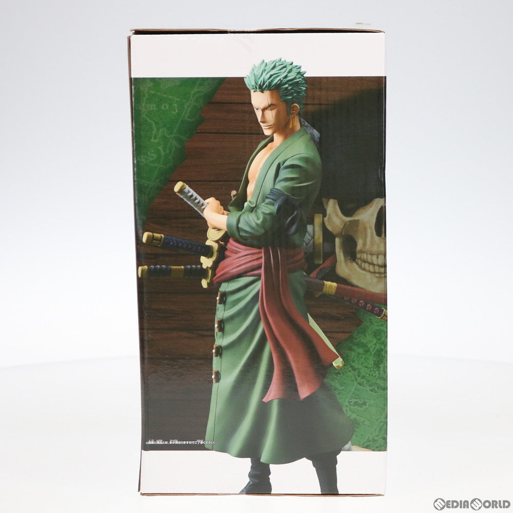 【中古即納】[FIG]ロロノア・ゾロ ワンピース Grandista-THE GRANDLINE MEN- RORONOA ZORO ONE PIECE フィギュア プライズ(39182) バンプレスト(20190331)