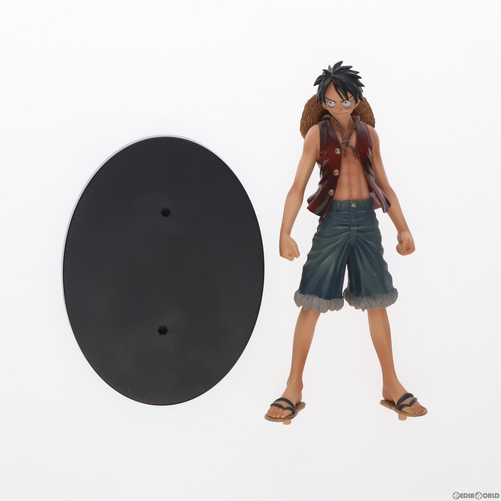 【中古即納】[FIG]モンキー・D・ルフィ ワンピース DXフィギュア～THE GRANDLINE MEN～vol.1 ONE PIECE プライズ(45908) バンプレスト(20090831)