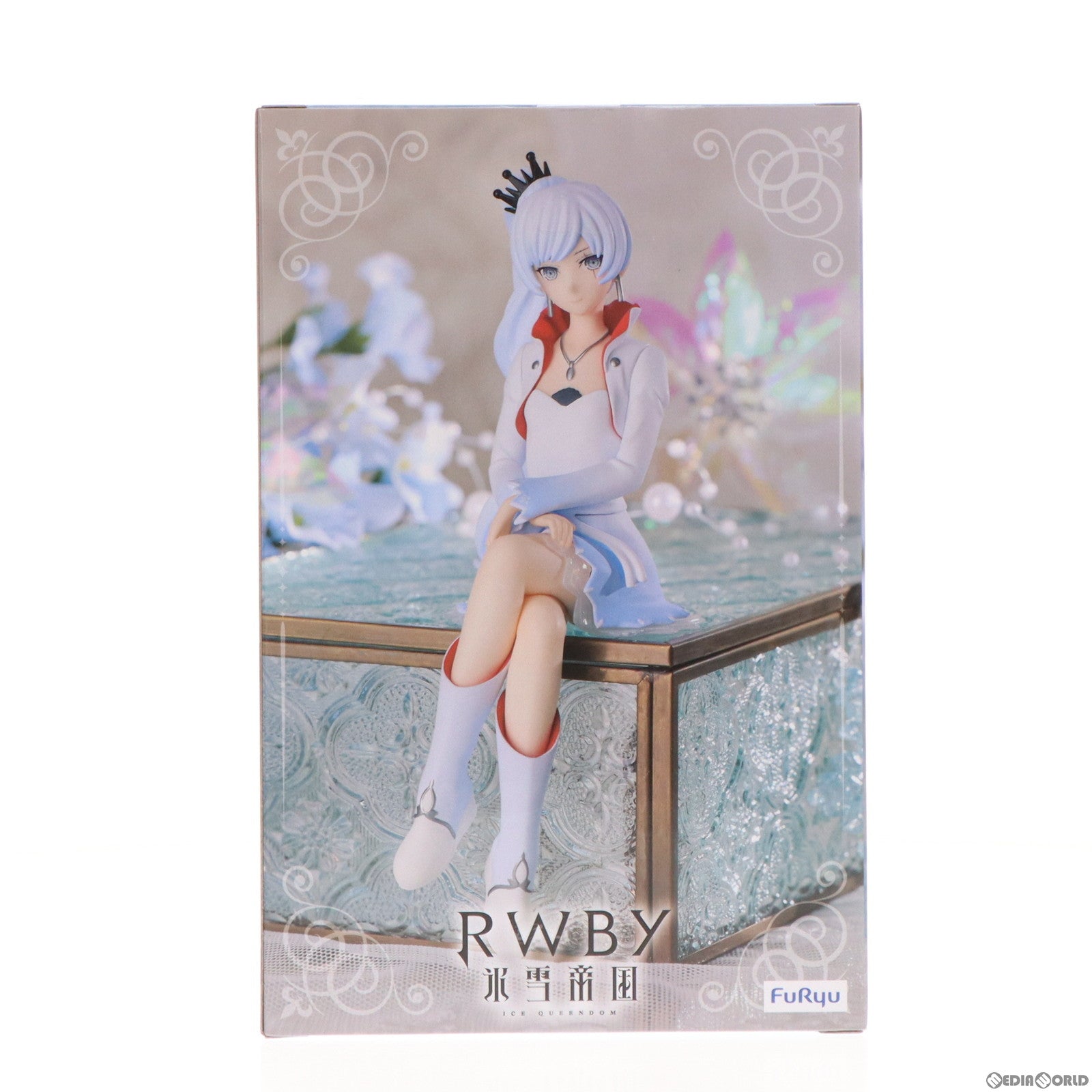 【中古即納】[FIG]ワイス・シュニー RWBY(ルビー) 氷雪帝国 ぬーどるストッパーフィギュア-ワイス・シュニー-  プライズ(AMU-PRZ16372) フリュー(20240331)