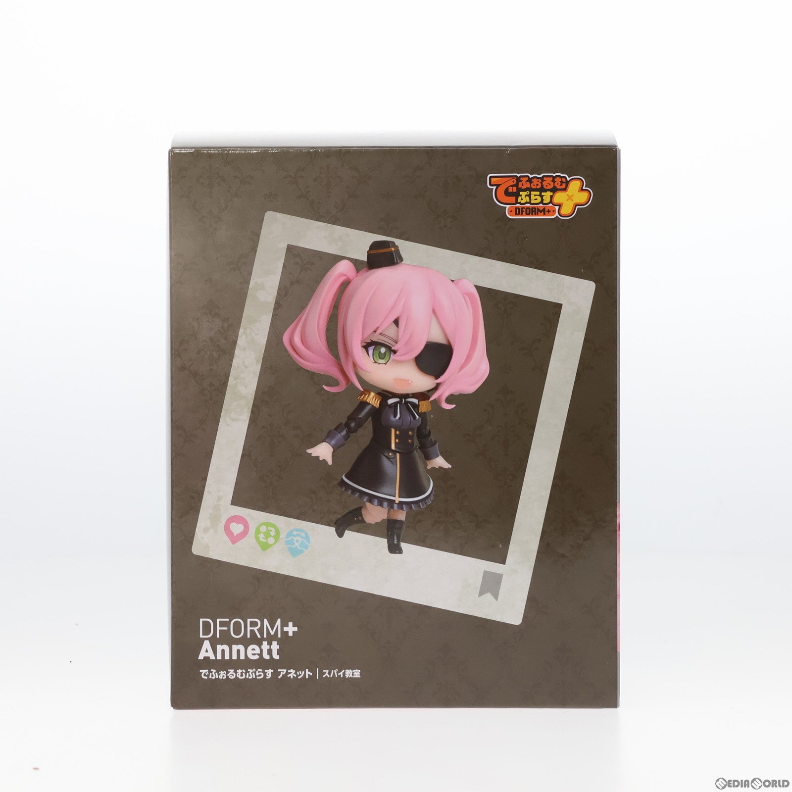 【中古即納】[FIG] でふぉるむぷらす アネット スパイ教室 フルアクションデフォルメフィギュア プライズ elCOCO(エルココ) (20240118)