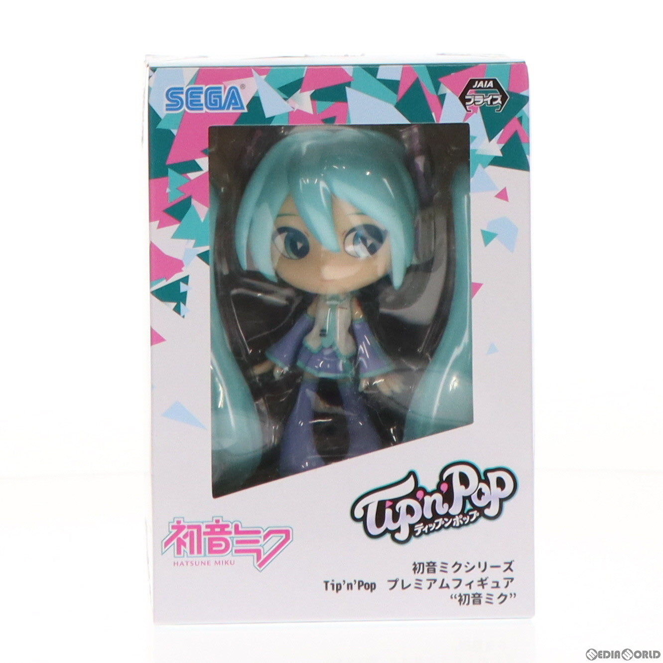 【中古即納】[FIG] 初音ミク(ビビットカラー) キャラクター・ボーカル・シリーズ 01 初音ミク Tip n Pop プレミアムフィギュア『初音ミク』 プライズ(1065821) セガ(20230310)