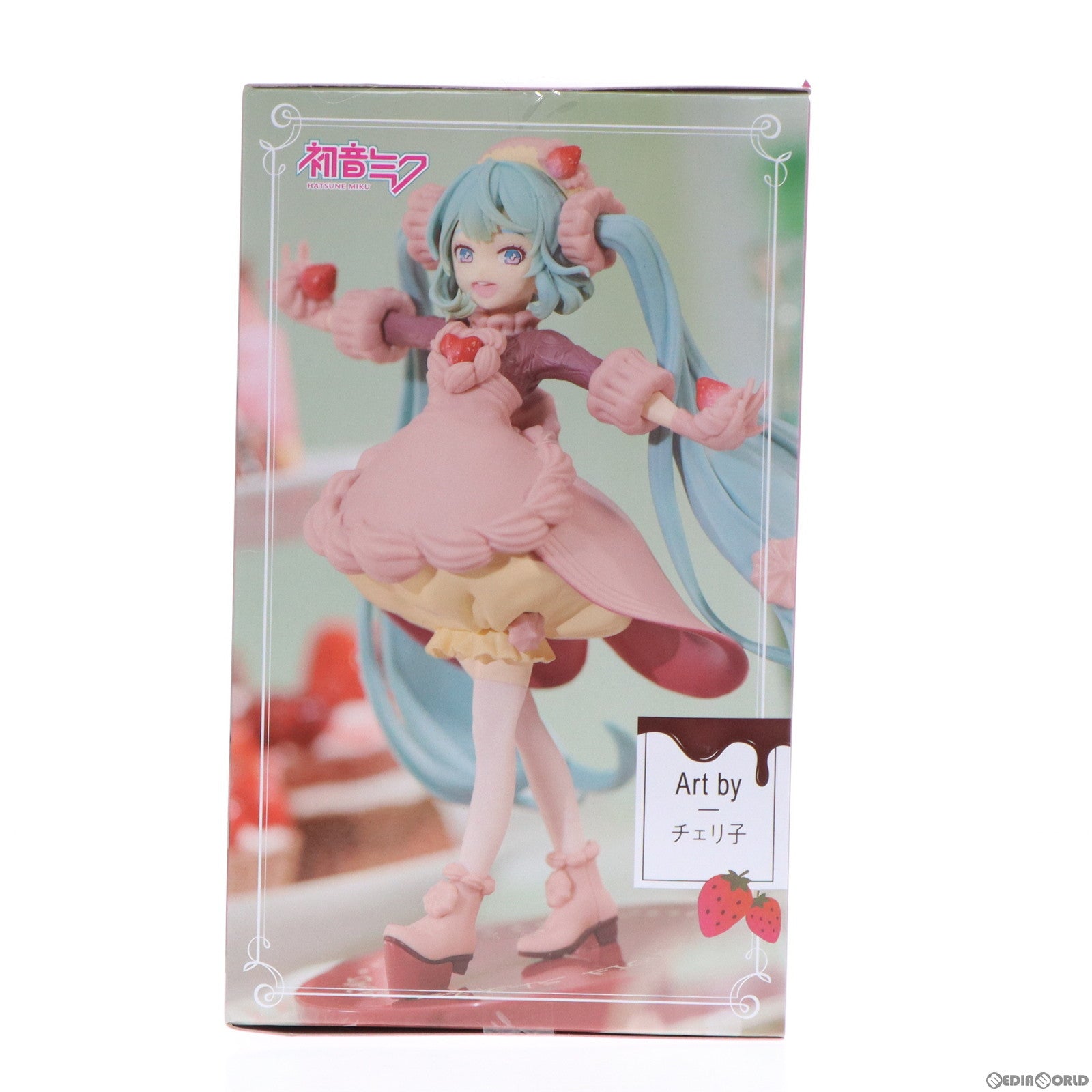 【中古即納】[FIG] 初音ミク VOCALOID(ボーカロイド) Sweet Sweetsシリーズ-いちごのチョコショート- フィギュア プライズ(AMU-PRZ16345) フリュー(20220531)