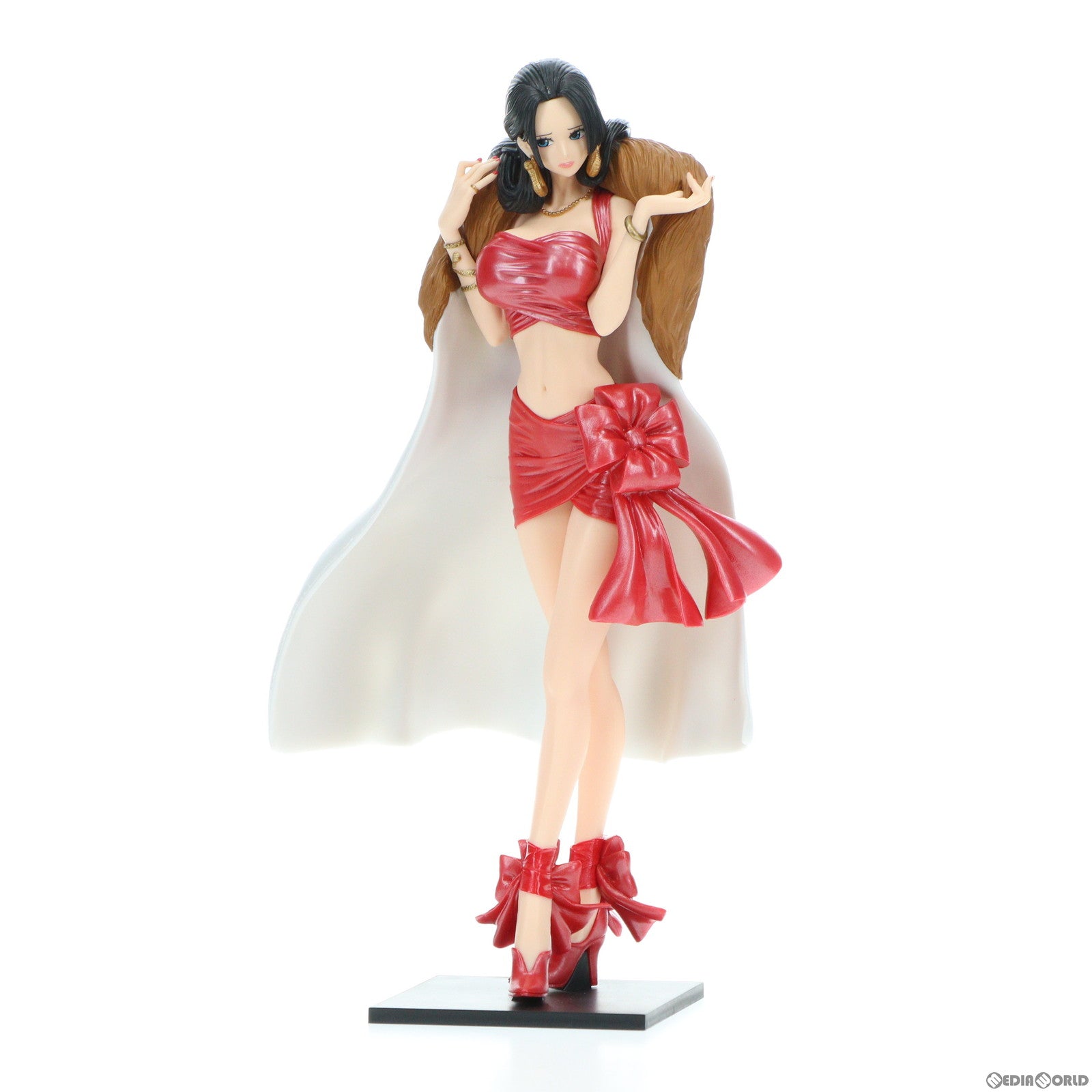 【中古即納】[FIG]ボア・ハンコック(レッド) ワンピース GLITTER&GLAMOURS -BOA HANCOCK CHRISTMAS STYLE- ONE PIECE フィギュア プライズ(38742) バンプレスト(20181031)