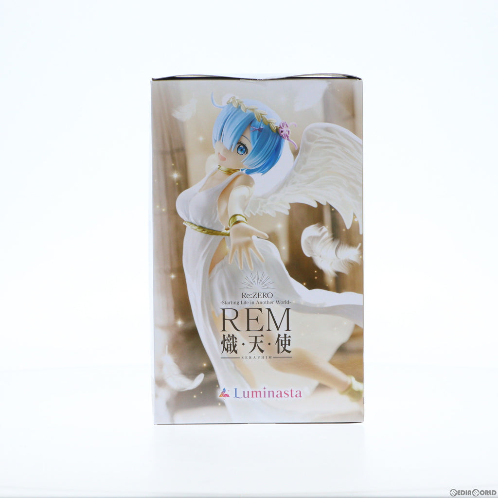 【中古即納】[FIG]レム Re:ゼロから始める異世界生活 Luminasta『レム』-熾天使- フィギュア プライズ(1107343)  セガ(20240320)