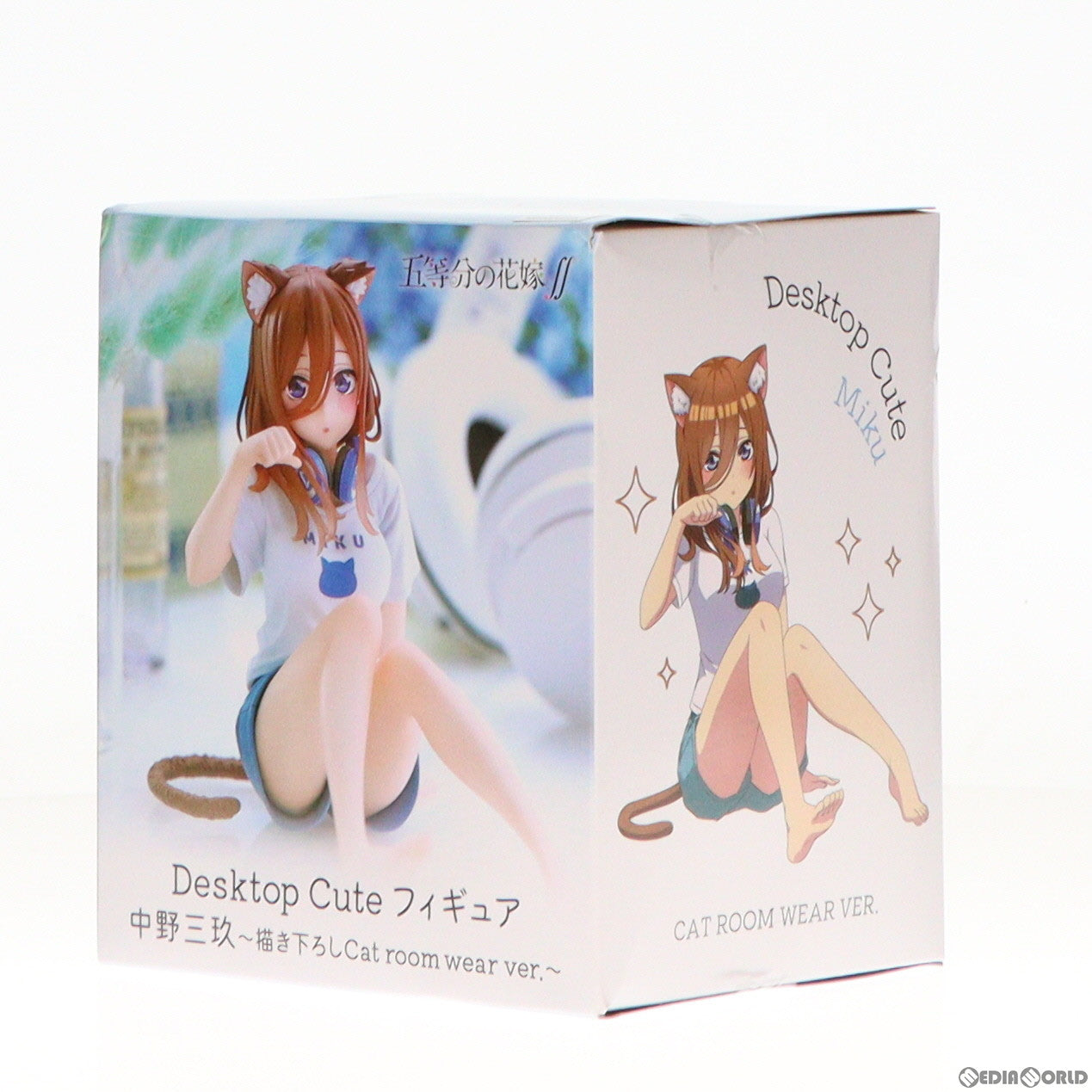 中古即納】[FIG]中野三玖(なかのみく) 五等分の花嫁∬ Desktop Cute 