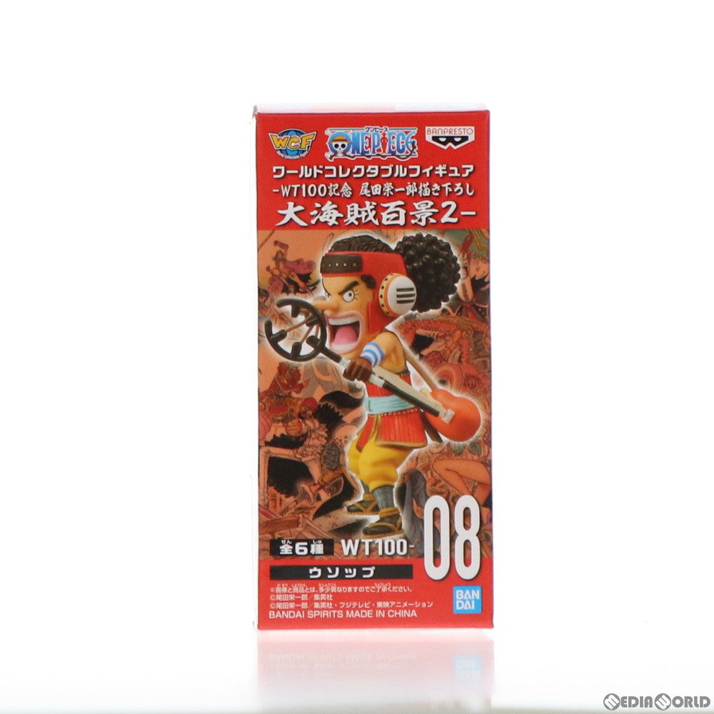 【中古即納】[FIG] ウソップ ワンピース ワールドコレクタブルフィギュア-WT100記念 尾田栄一郎描き下ろし 大海賊百景2- ONE PIECE プライズ(2545869) バンプレスト(20211120)