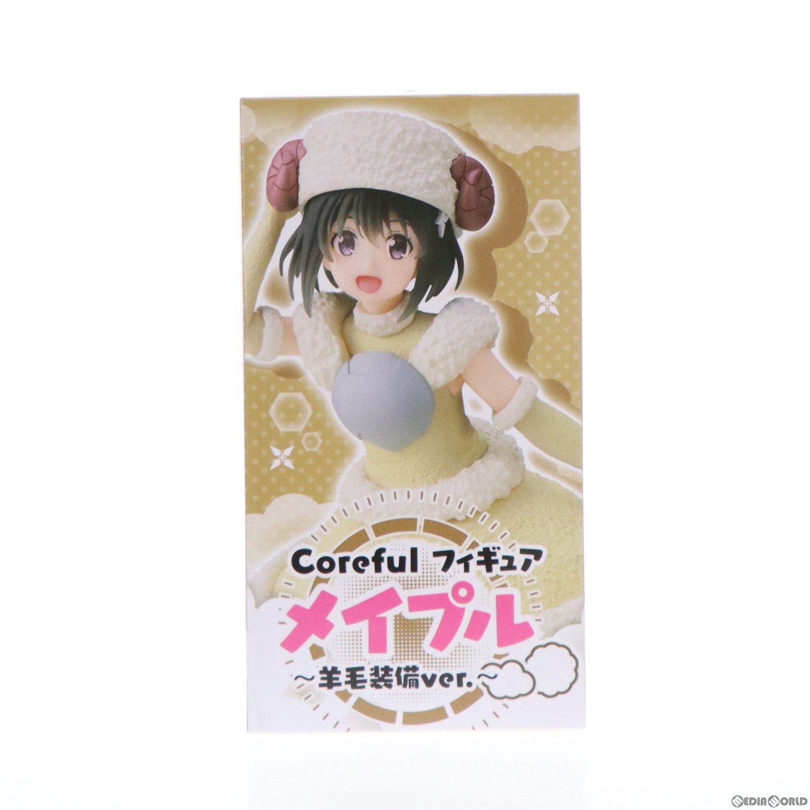 【中古即納】[FIG] メイプル 痛いのは嫌なので防御力に極振りしたいと思います。 Coreful フィギュア メイプル〜羊毛装備ver.〜 プライズ(451421300) タイトー(20220220)