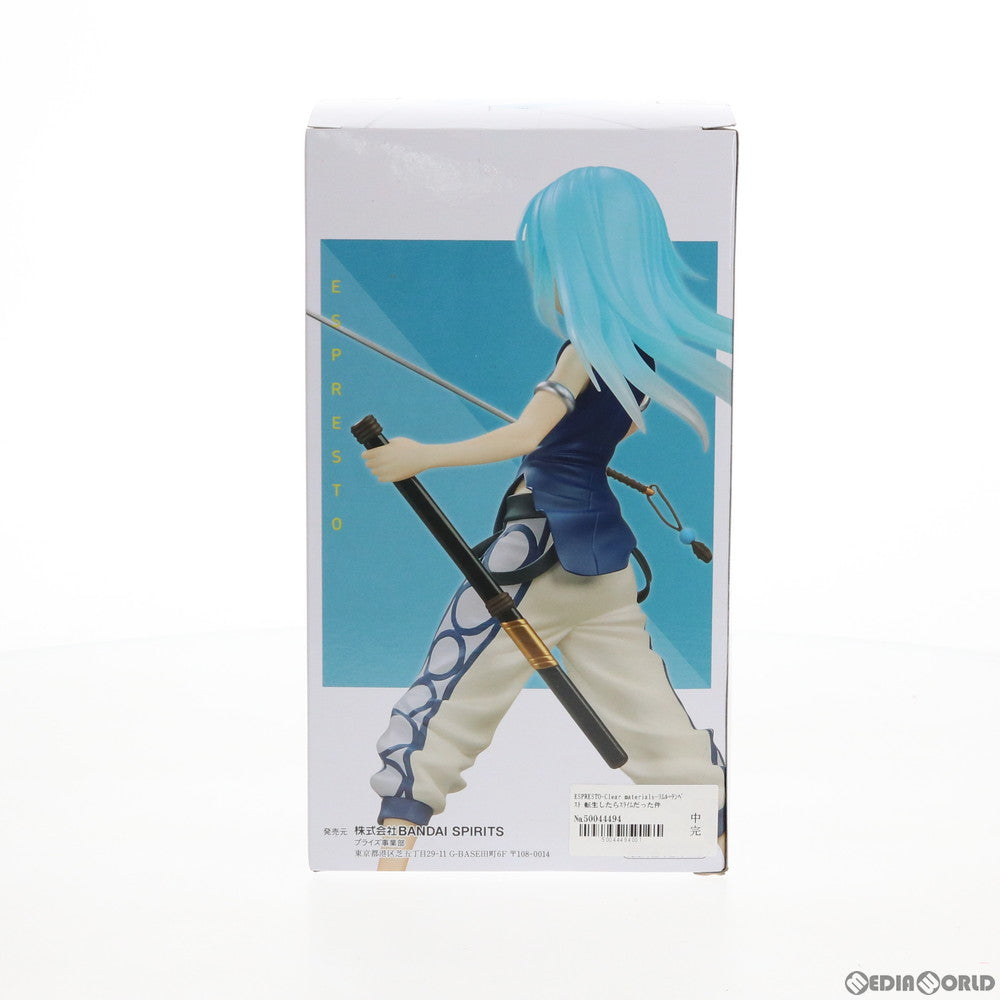 【中古即納】[FIG]ESPRESTO-Clear materials-リムルu003dテンペスト 転生したらスライムだった件 フィギュア プライズ  バンプレスト(20200731)