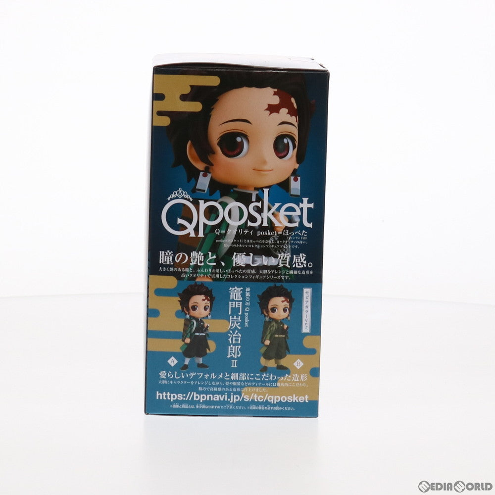 【中古即納】[FIG]竈門炭治郎(かまどたんじろう) A(グリーン) Q posket II 鬼滅の刃 フィギュア プライズ(82856) バンプレスト(20210331)