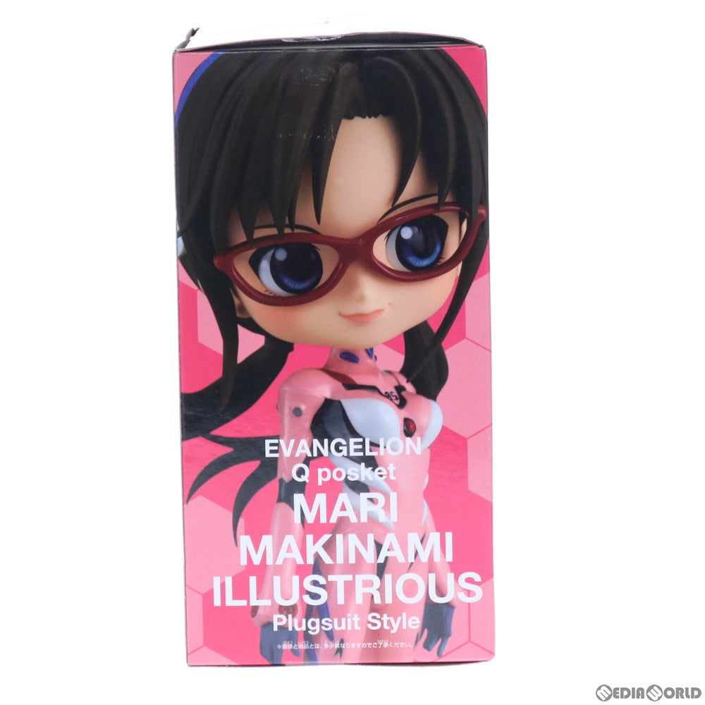 中古即納】[FIG]真希波・マリ・イラストリアス(A ライトピンク) ヱヴァンゲリヲン新劇場版 Q posket-真希波・マリ・イラストリアス  Plugsuit Style- フィギュア プライズ(82283) バンプレスト