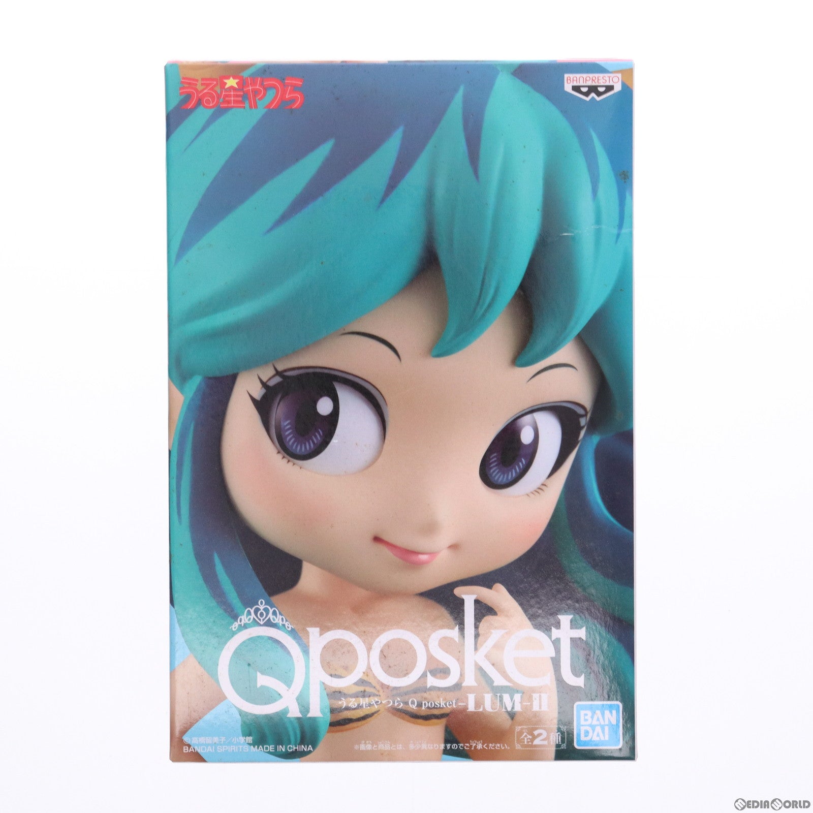 【中古即納】[FIG] ラム A(髪色グリーン) うる星やつら Q posket-LUM-II フィギュア プライズ(39997) バンプレスト(20191231)