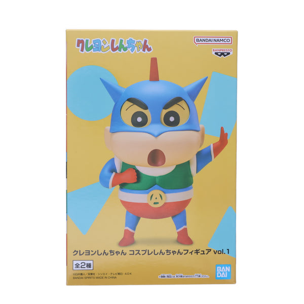 中古即納】[FIG]野原しんのすけ(のはらしんのすけ) A(アクション仮面) クレヨンしんちゃん コスプレしんちゃんフィギュア vol.1  プライズ(2685114) バンプレスト