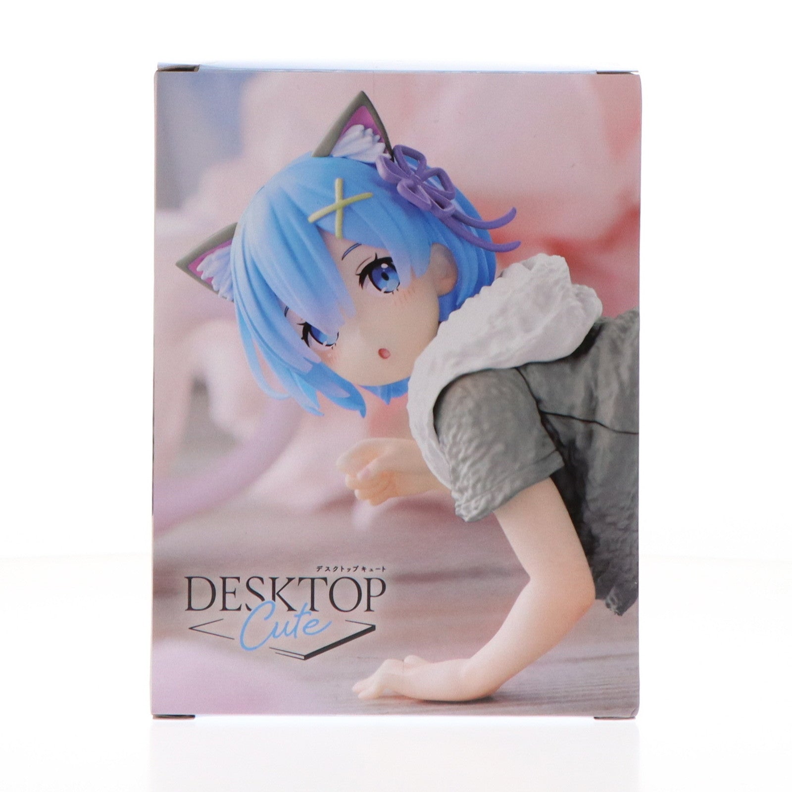 中古即納】[FIG]レム Re:ゼロから始める異世界生活 Desktop Cute フィギュア レム～Cat room wear  ver.～Renewal プライズ(451748300) タイトー